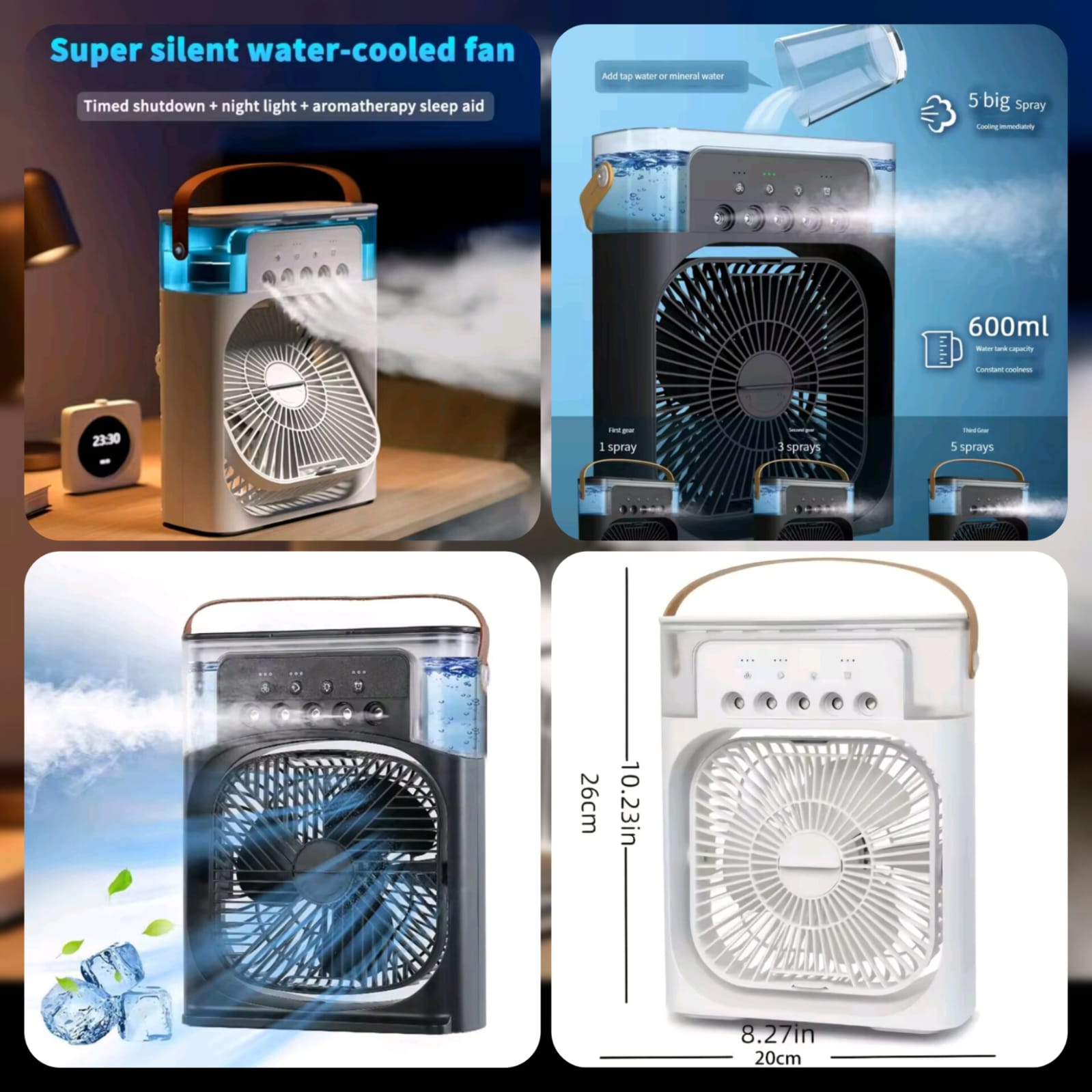 Super Silent Water-Cooled Fan