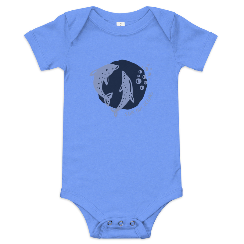 Baby short sleeve one piece