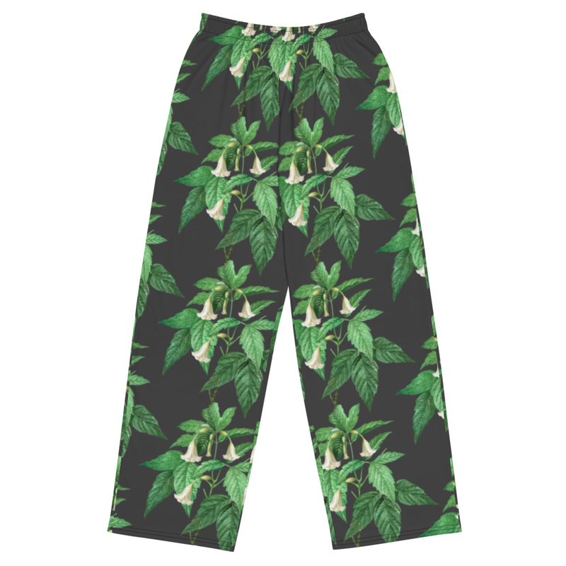 All-over print unisex wide-leg pants
