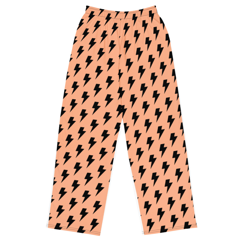 All-over print unisex wide-leg pants