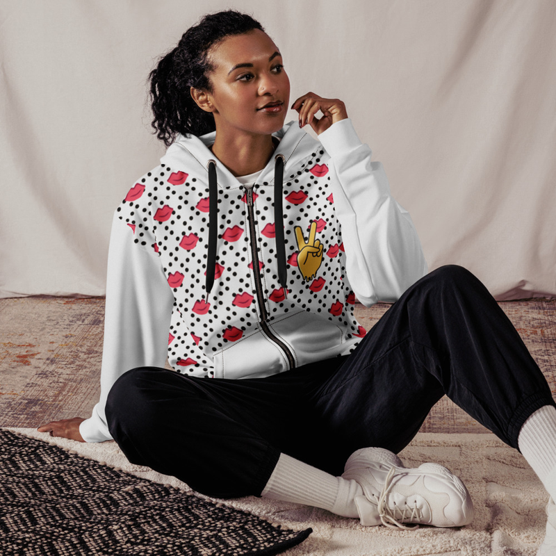 Unisex zip hoodie