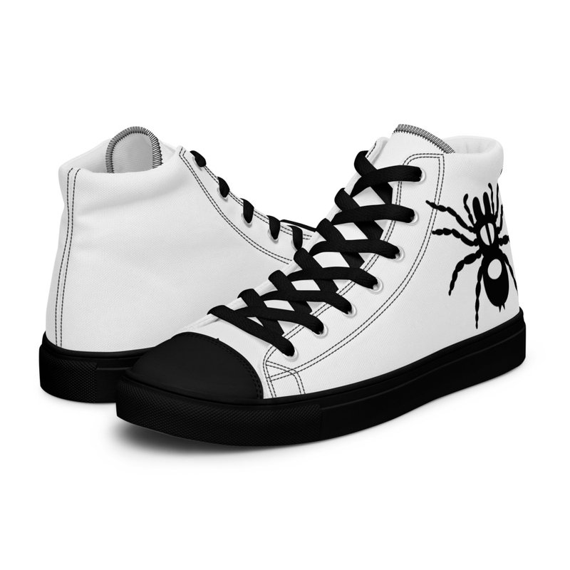 Men’s high top canvas shoes