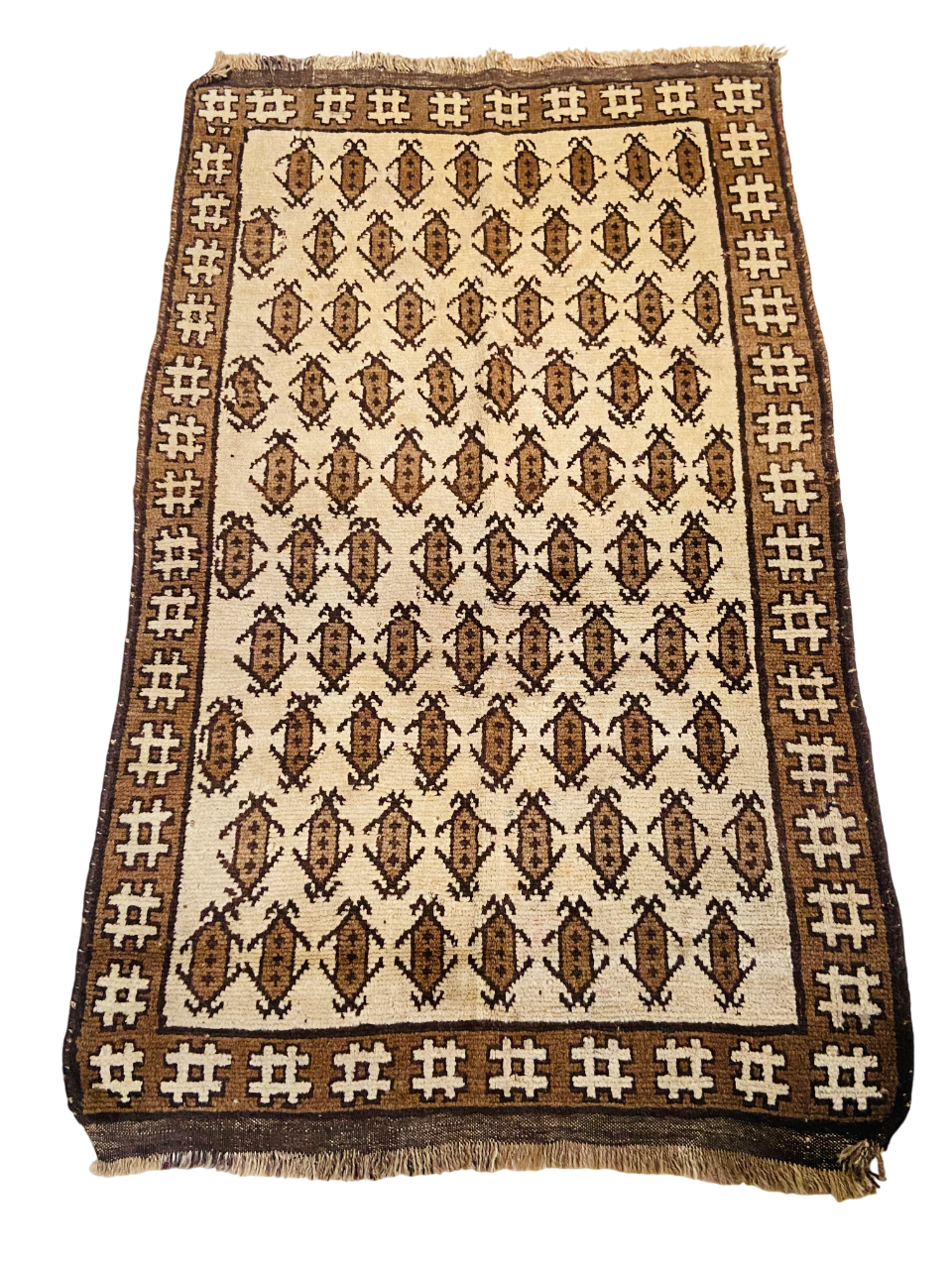 Handwoven afghani Rug 1.5 meter pure wool handmade from Afghanistan