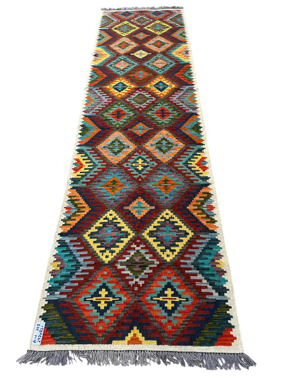 Handwoven Kilim Runner Rug