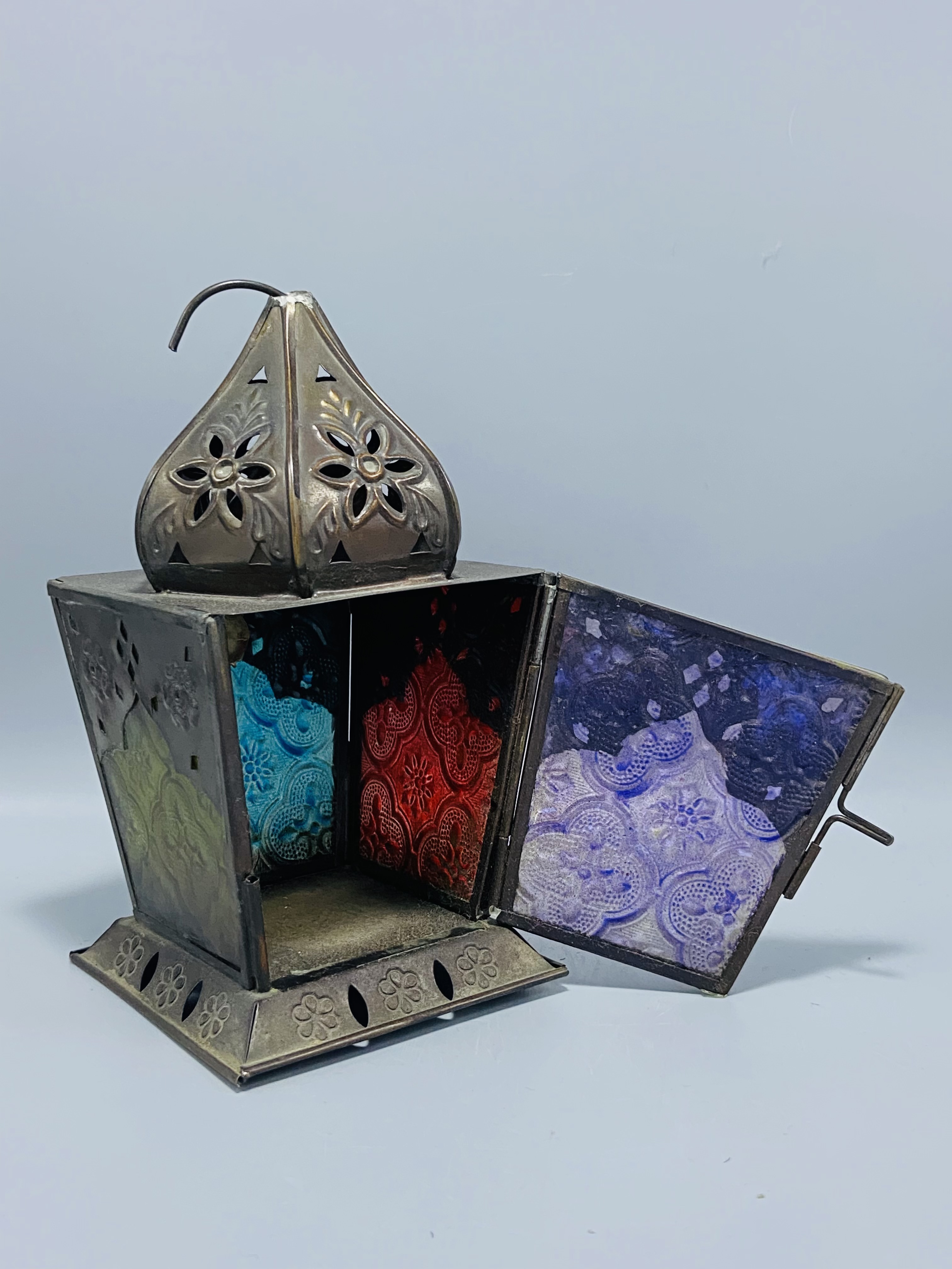 Vintage Multicolored Moroccan Lantern