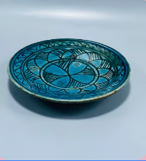 Handcrafted Ceramic Blue Bowl
