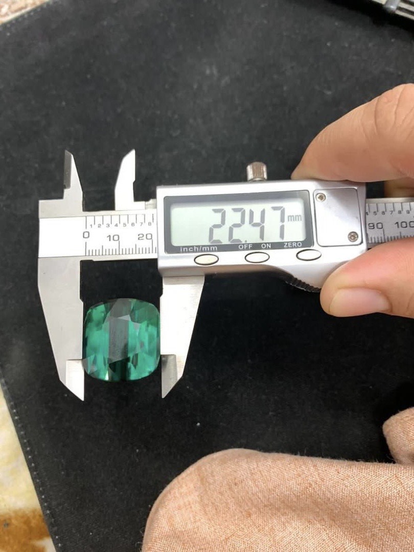 Kunar Afghanistan Loop Blue Green  Color Tourmaline 