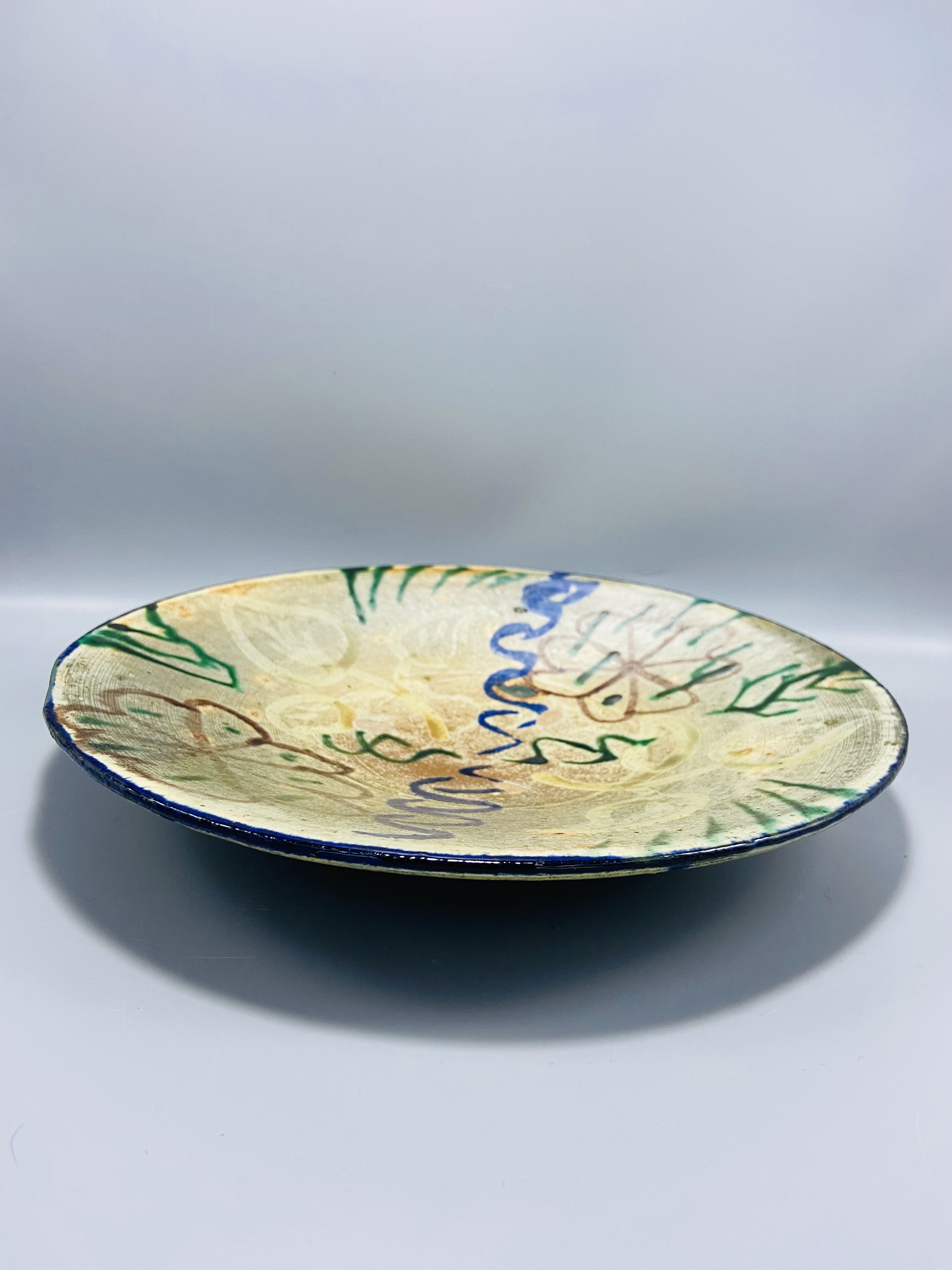 Hand-painted Ceramic Plate