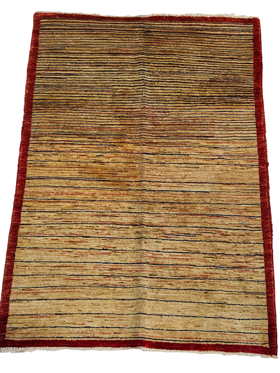 Gabba 1.5 meter made in Ghazni Province Handwoven Wool Rug