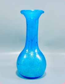 Sky Color handmade Glass Vase