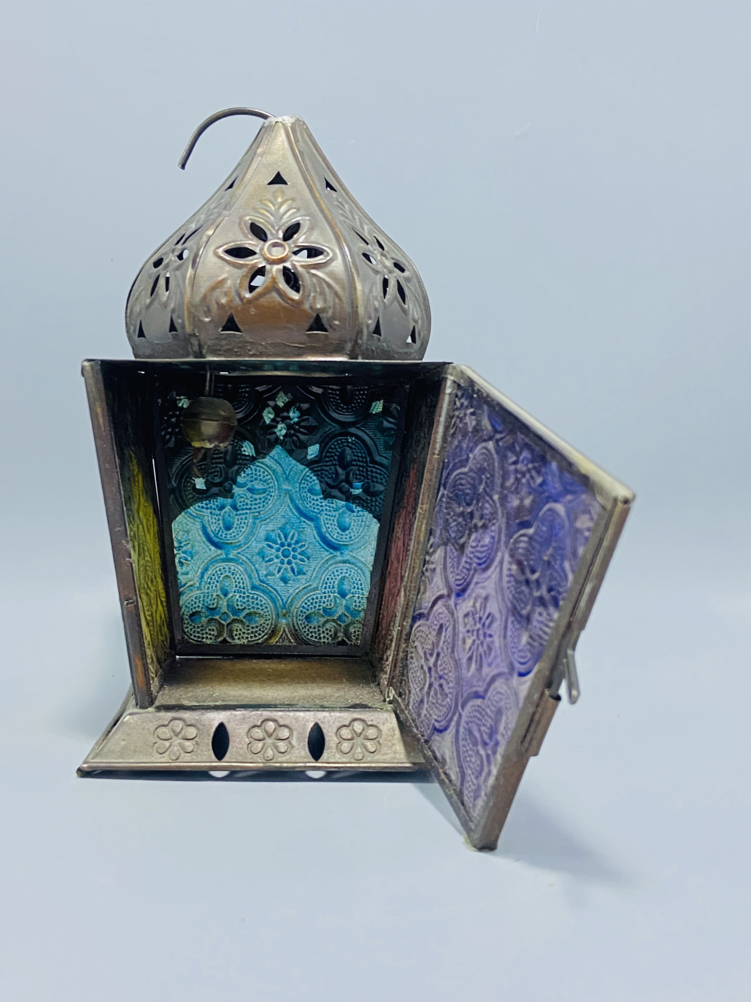 Vintage Multicolored Moroccan Lantern