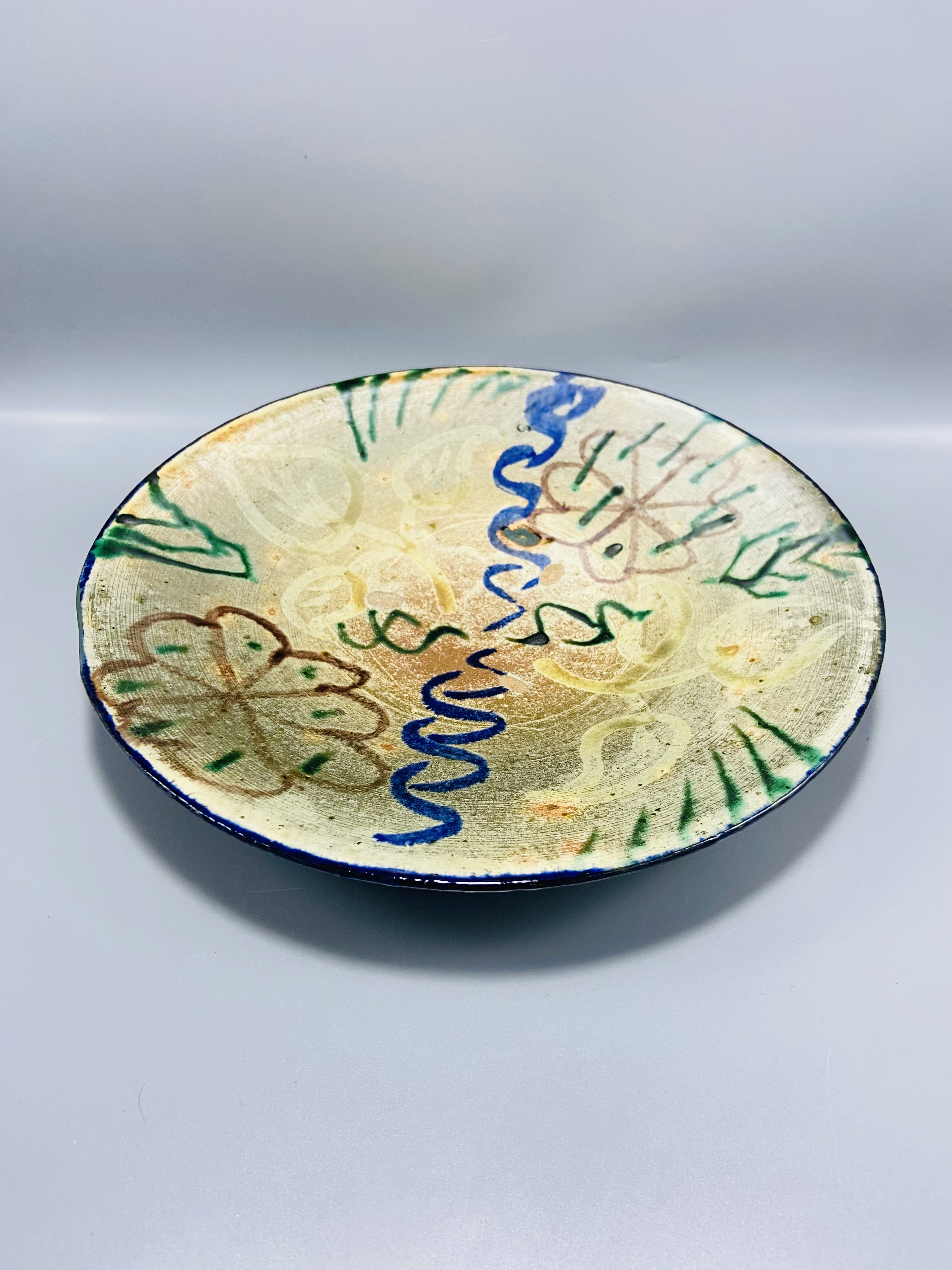 Hand-painted Ceramic Plate