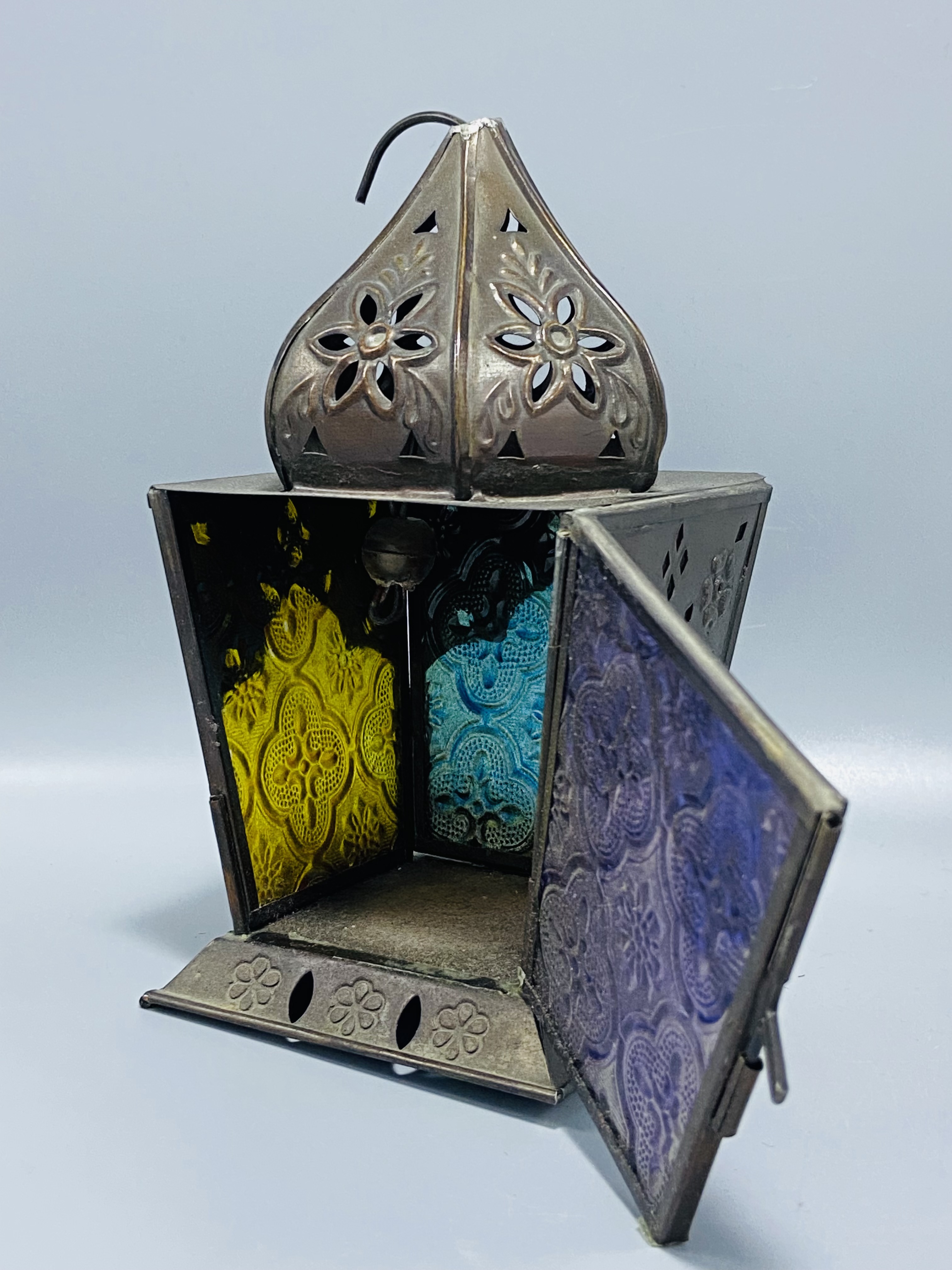 Vintage Multicolored Moroccan Lantern