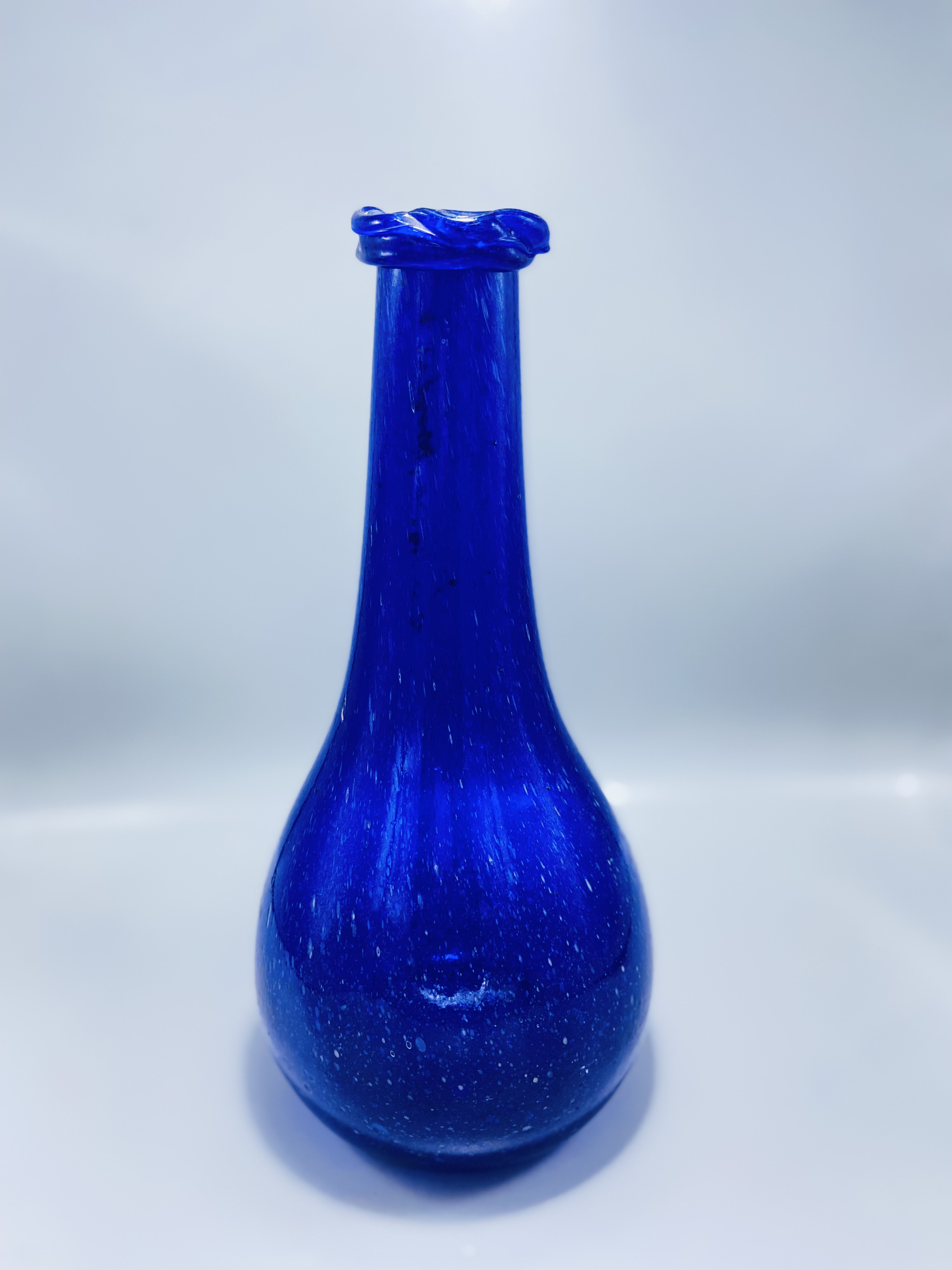 Elegant hand-blown decorative piece