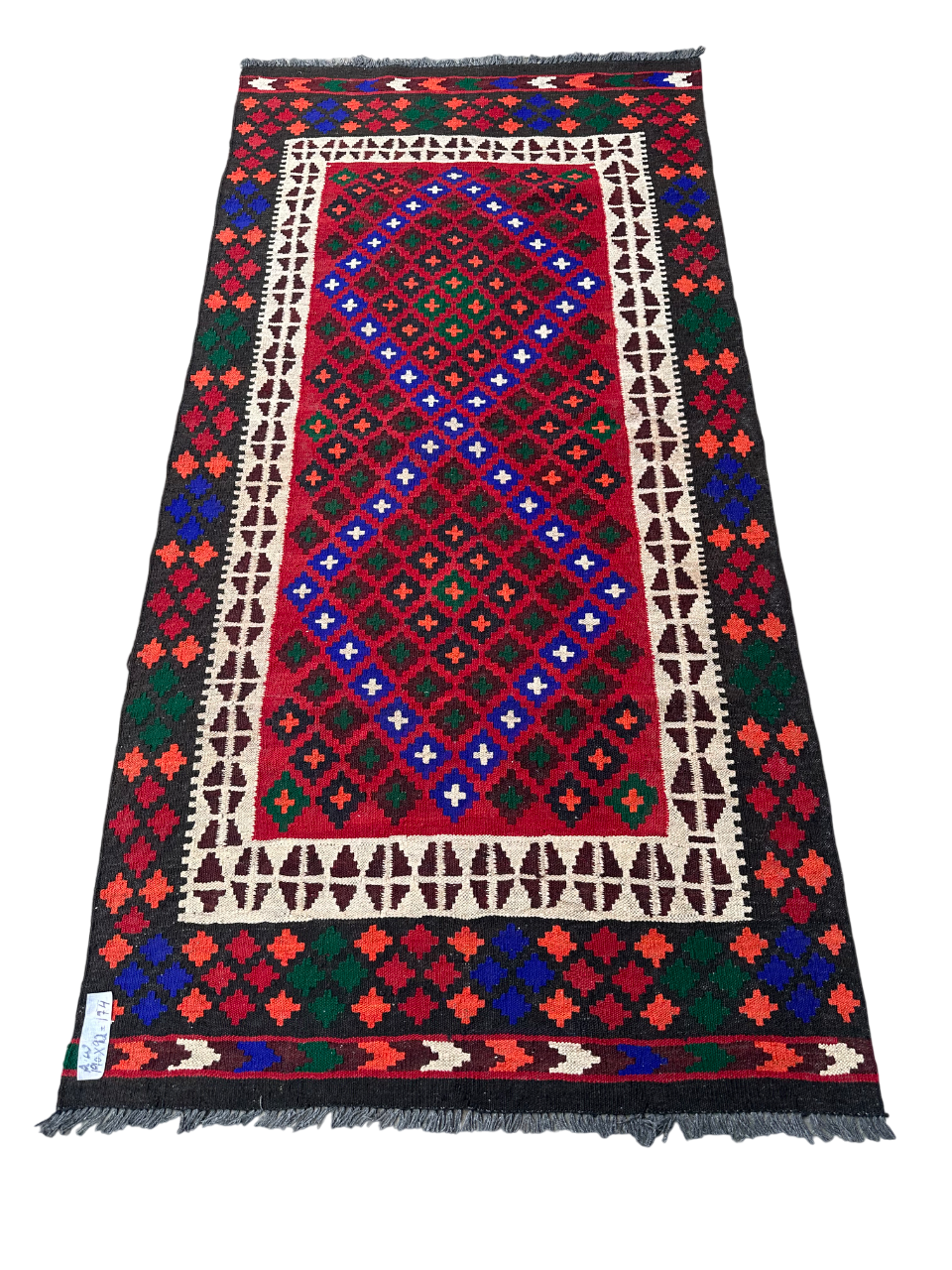 Handwoven Persian Kilim Rug | 190\22 cm |