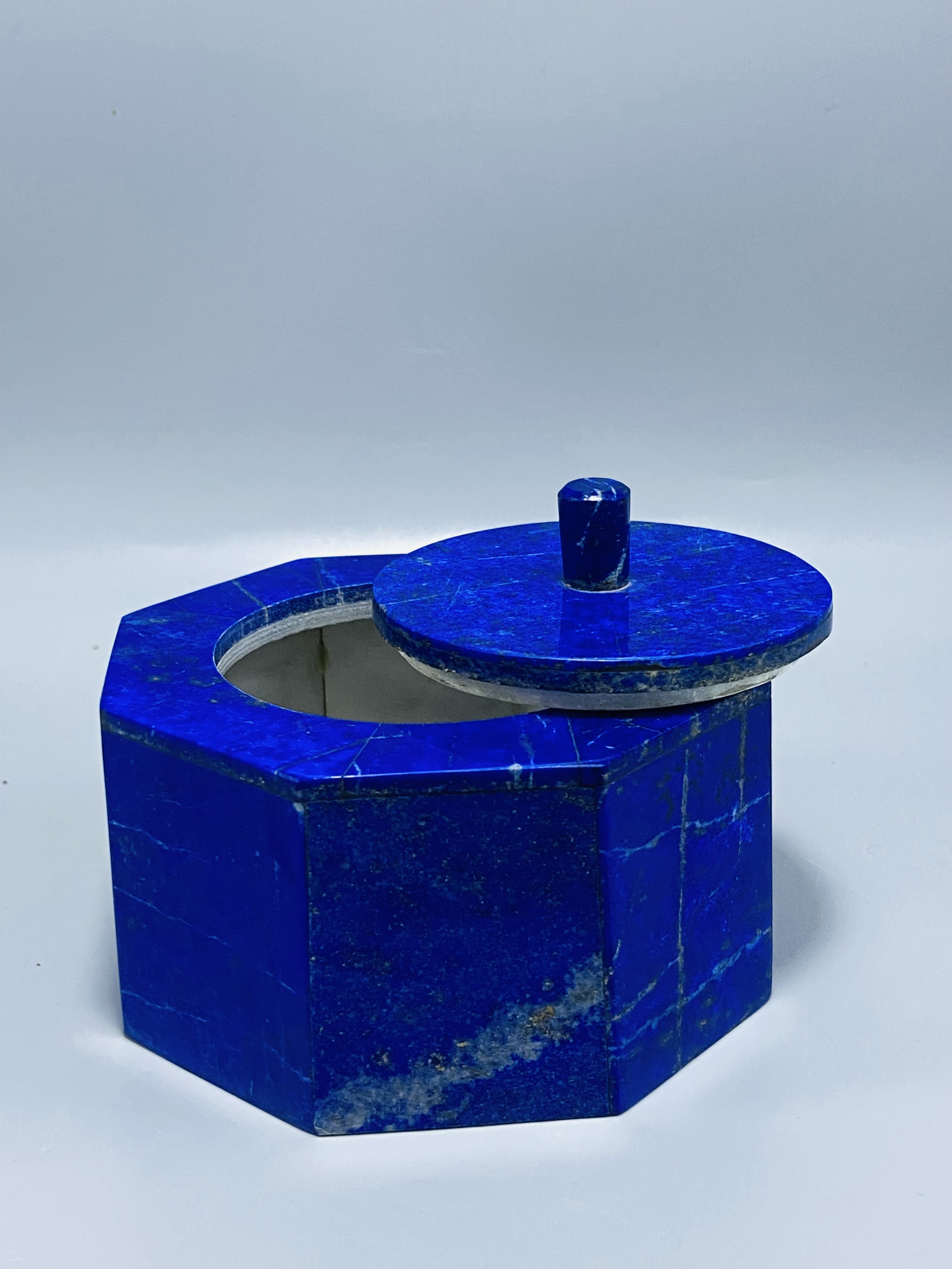 Lapis Lazuli Hexagonal Box