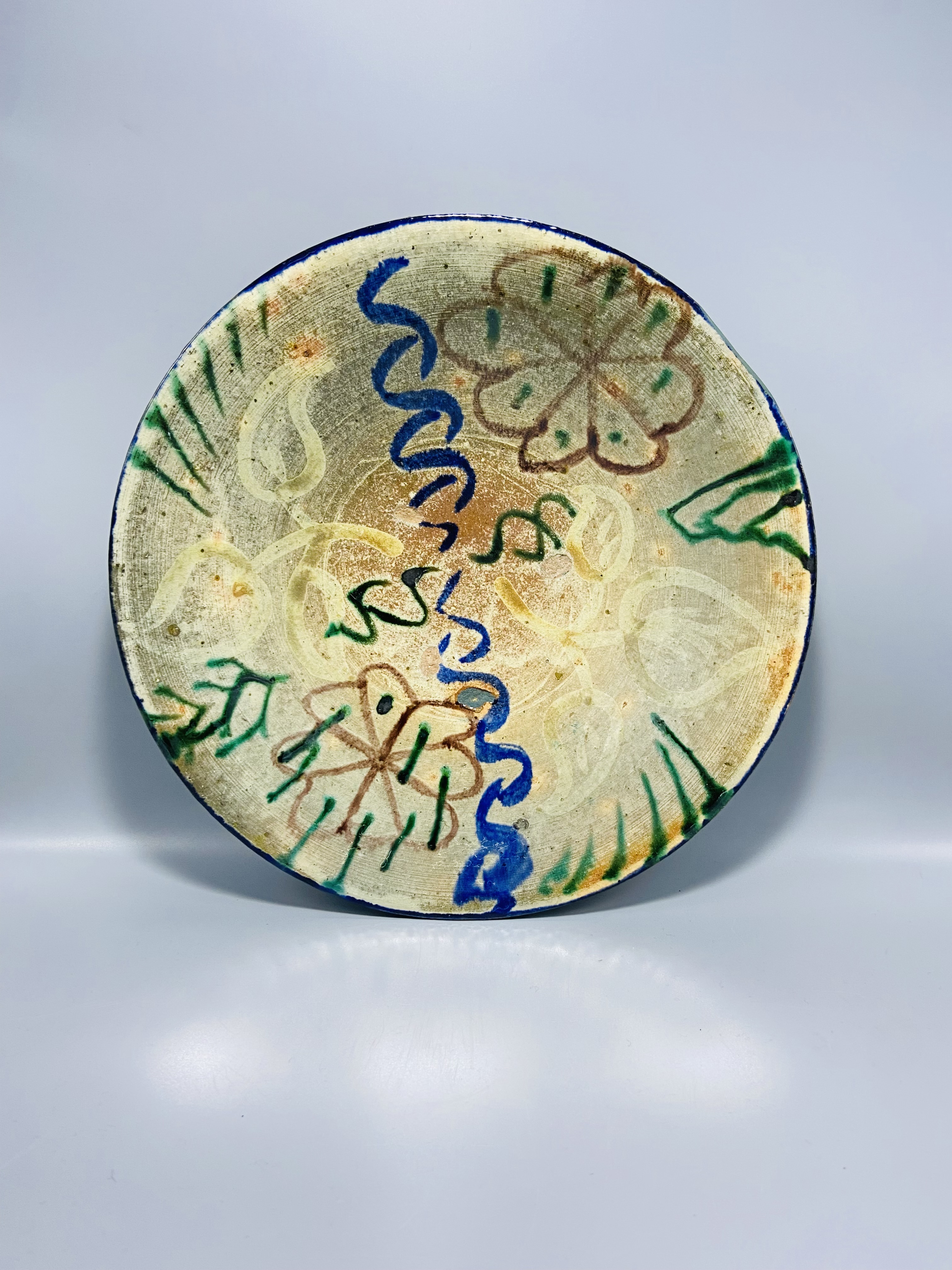 Hand-painted Ceramic Plate