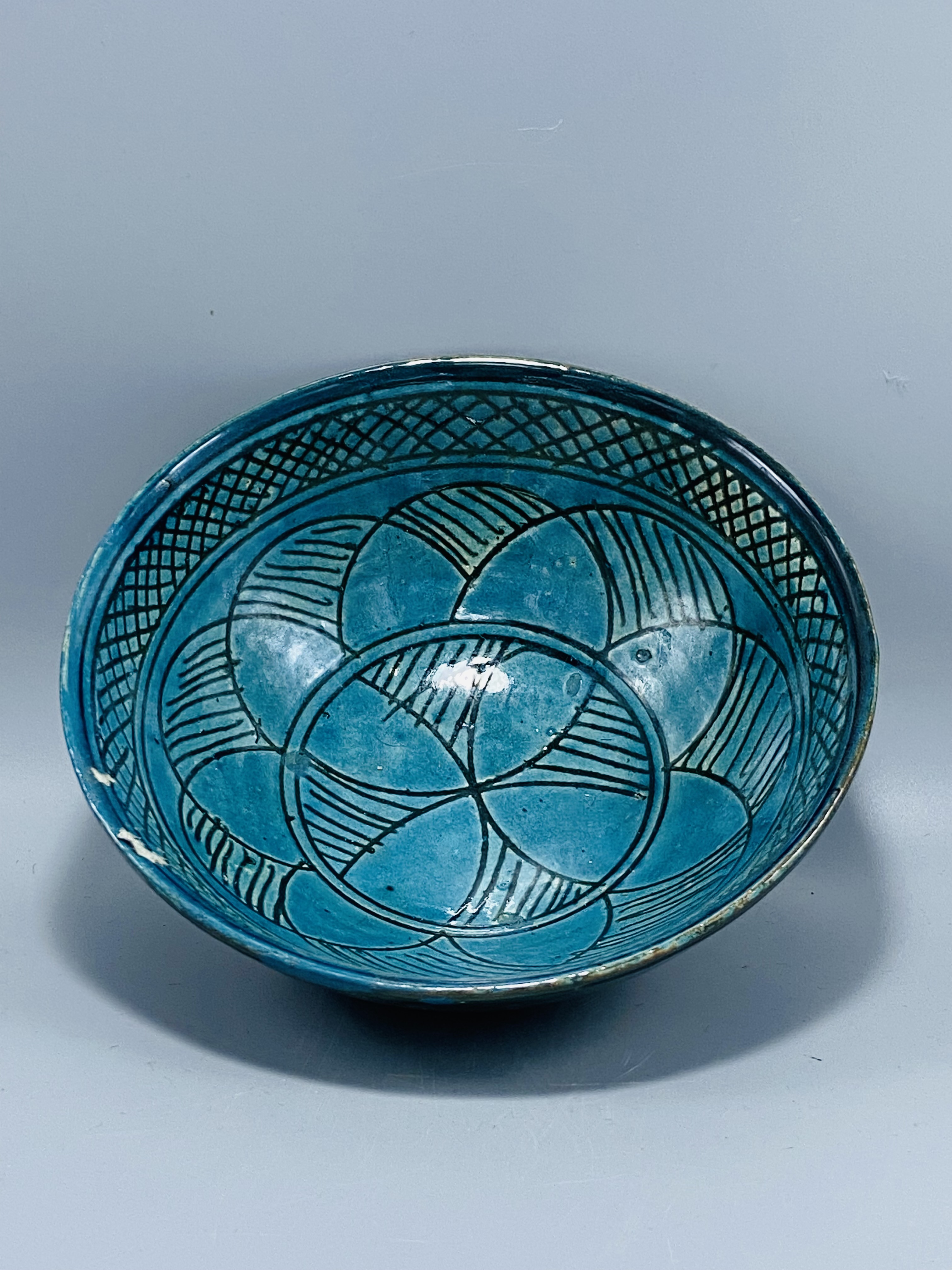 Handcrafted Sapphire Color Bowl