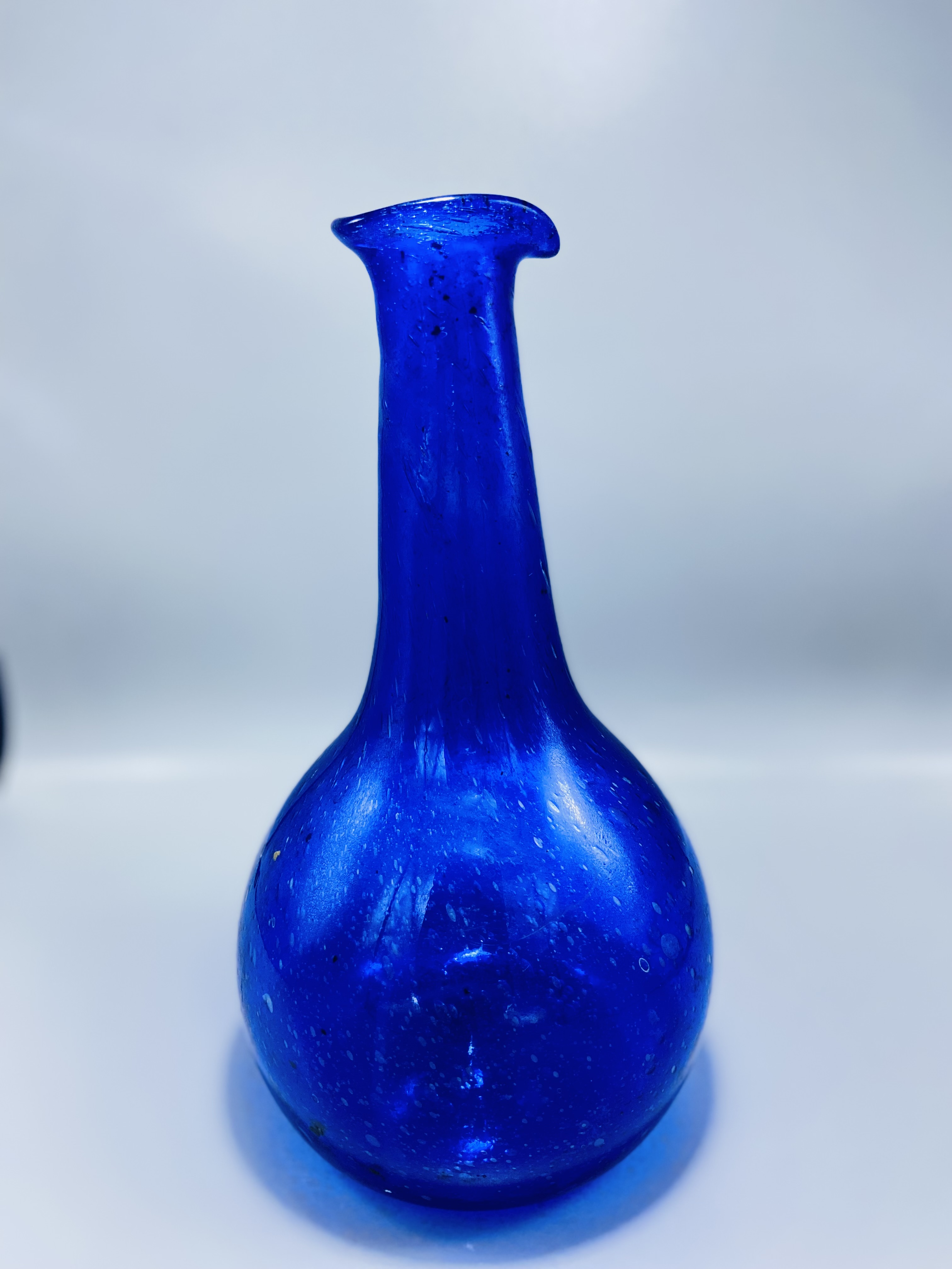Blue Glass Decanter Set