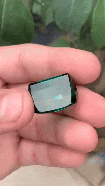 Kunar Afghanistan Loop Blue Green  Color Tourmaline 