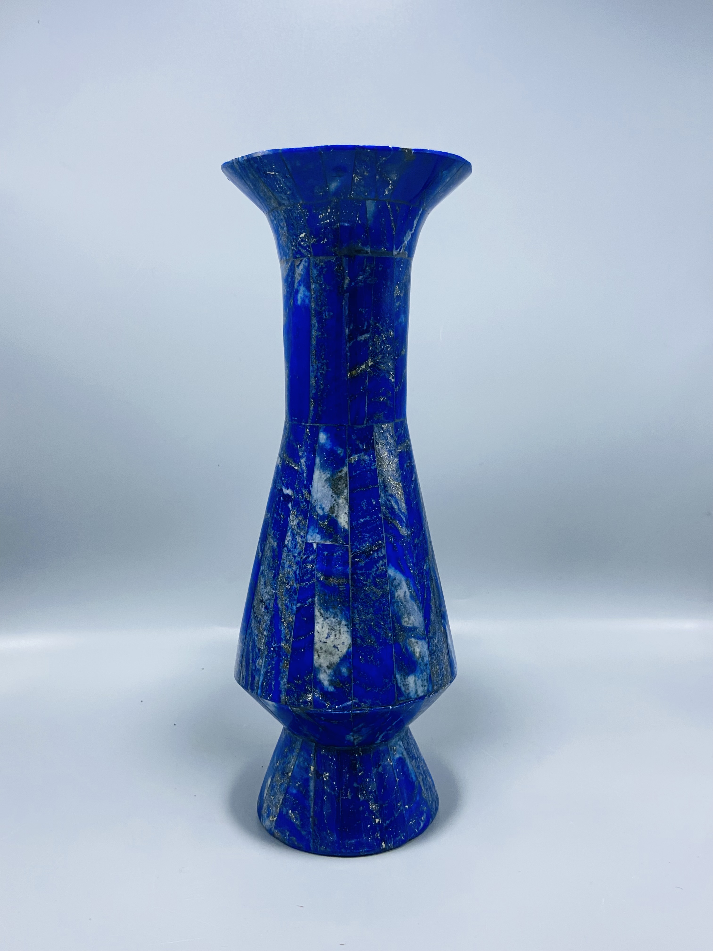 Blue decorative vase