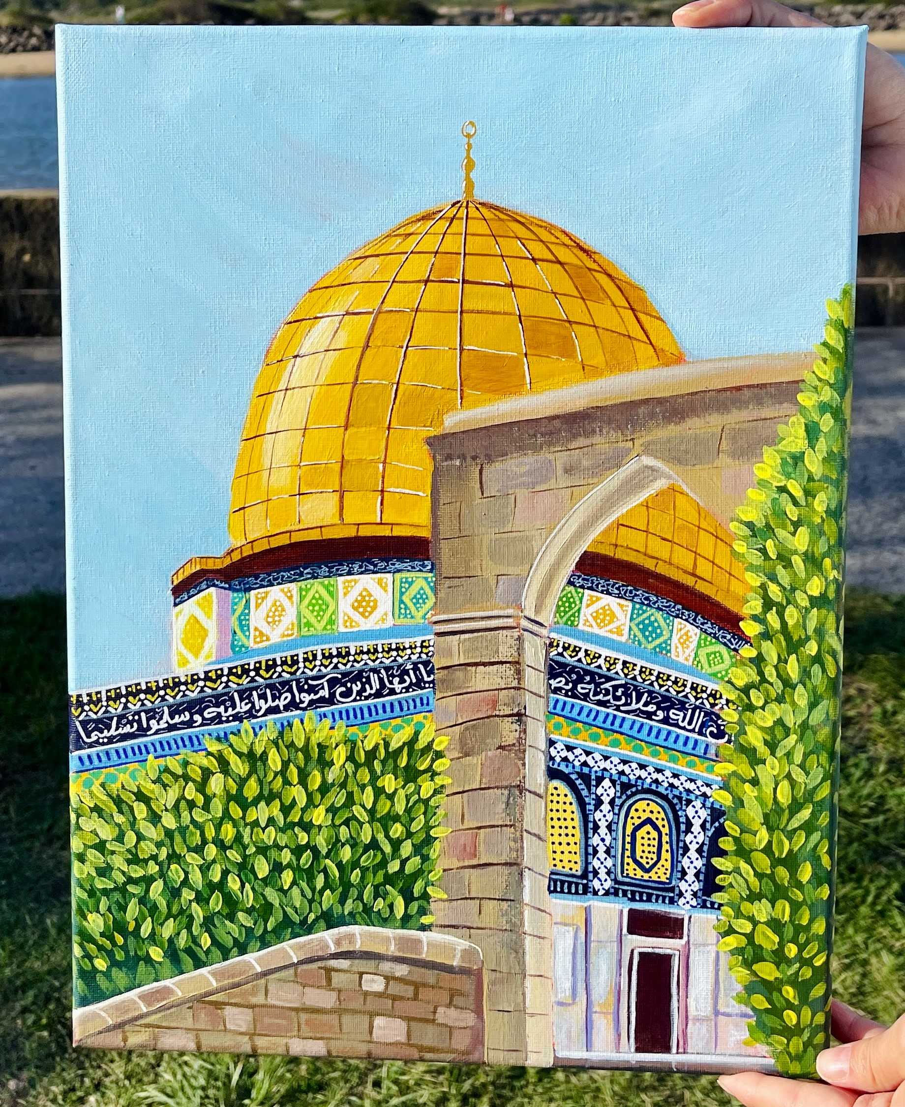 Dome of the Rock Canvas Painting