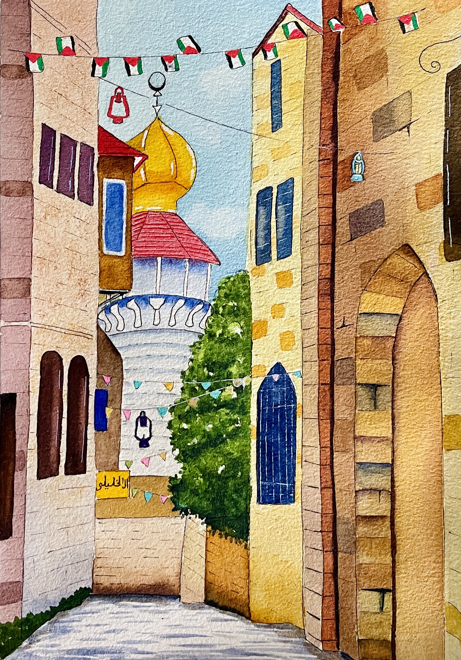 Masjid Al Teena in Ramadan 