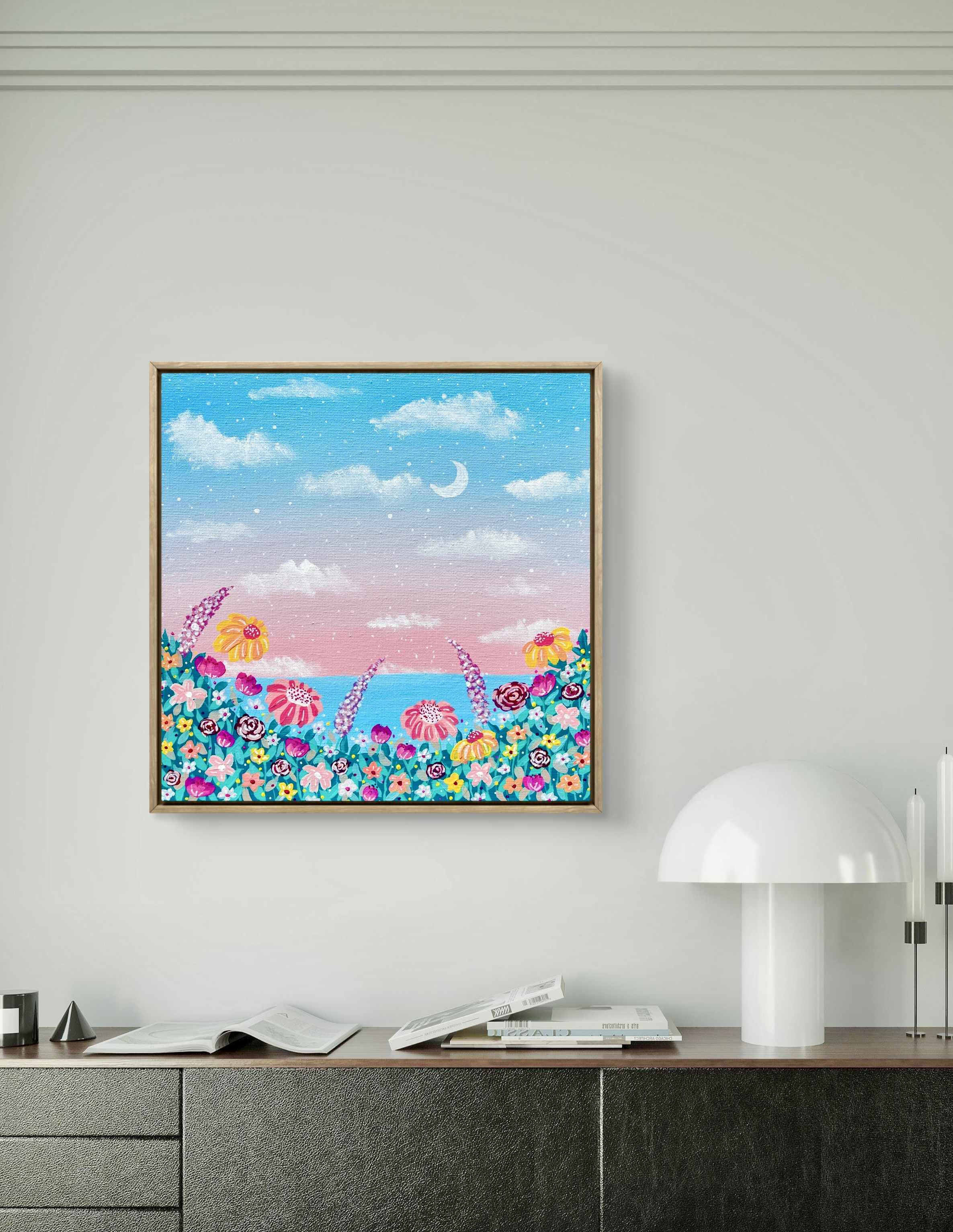 Whimsical Floral Meadow