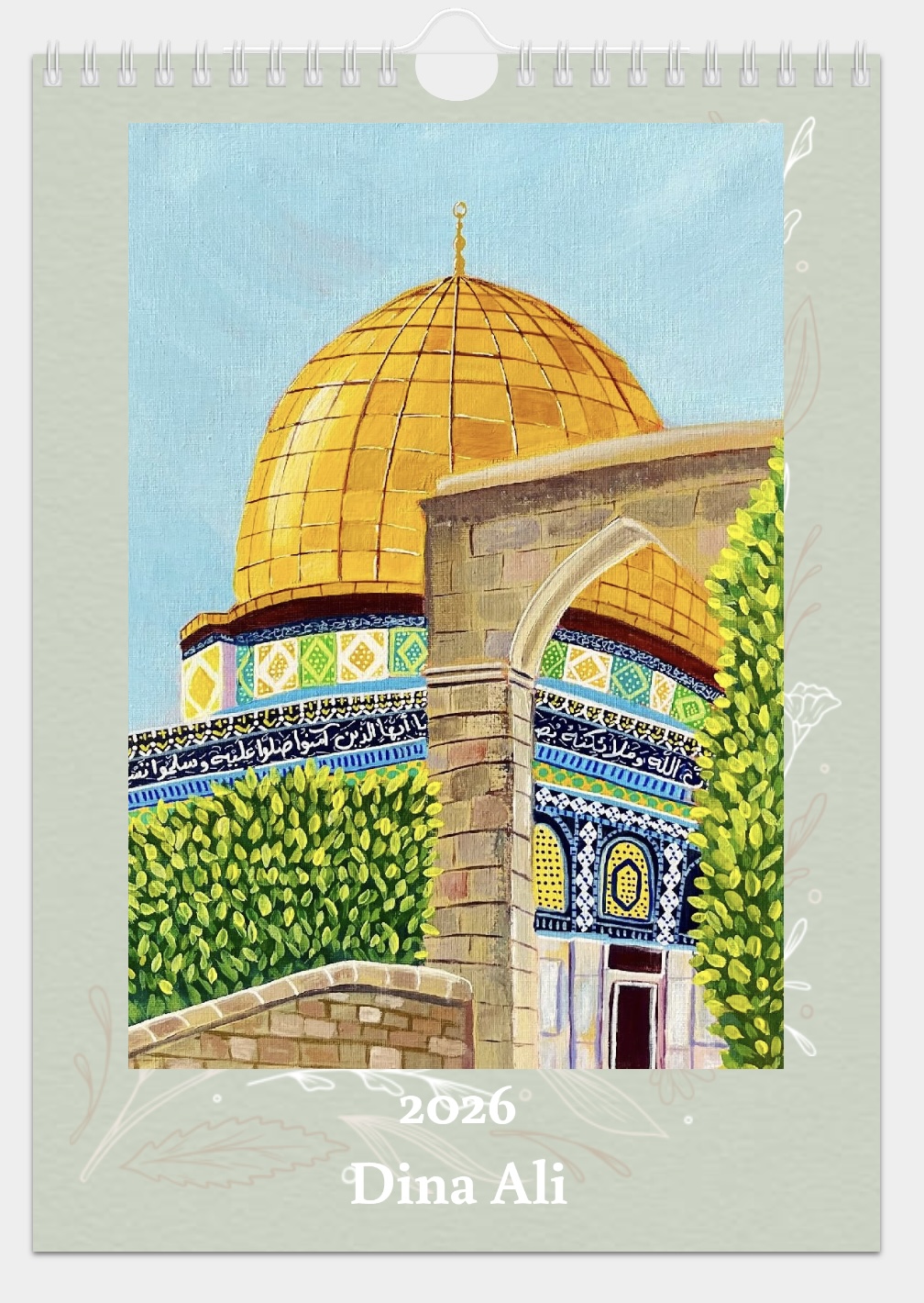 2026 Palestine Calendar