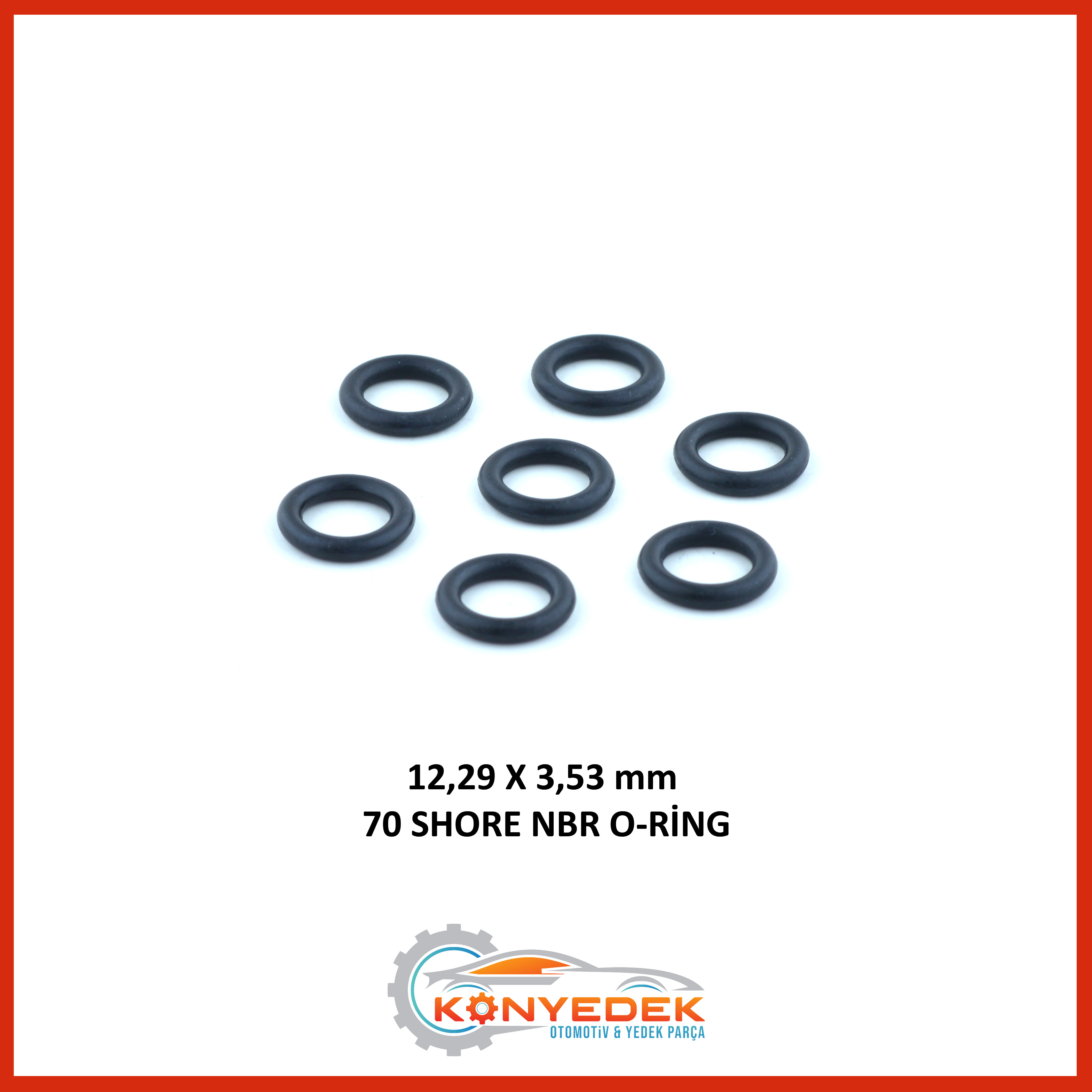 12,29 x 3,53 mm 70 Shore NBR O-Ring