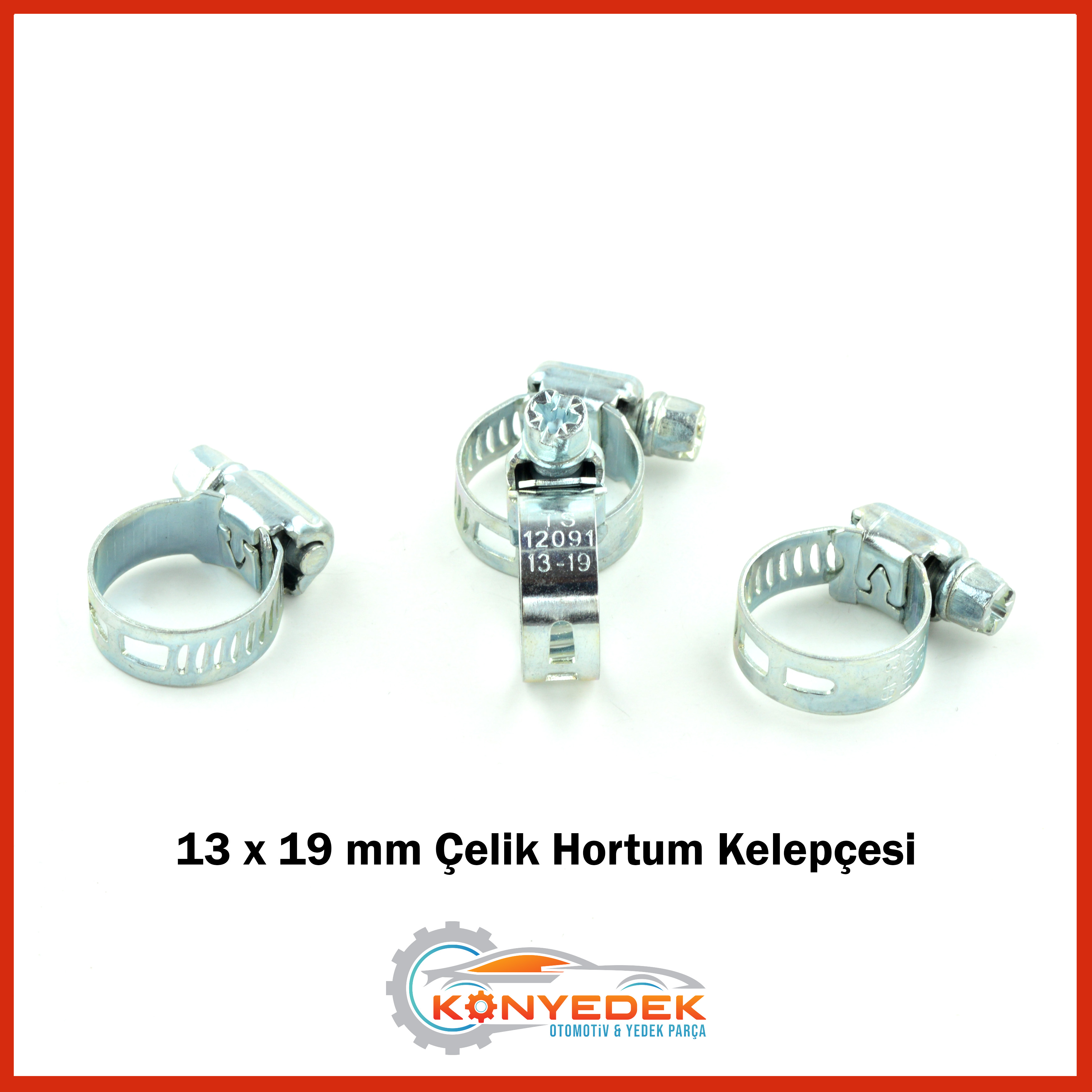 13 x 19 mm Hortum Kelepçesi