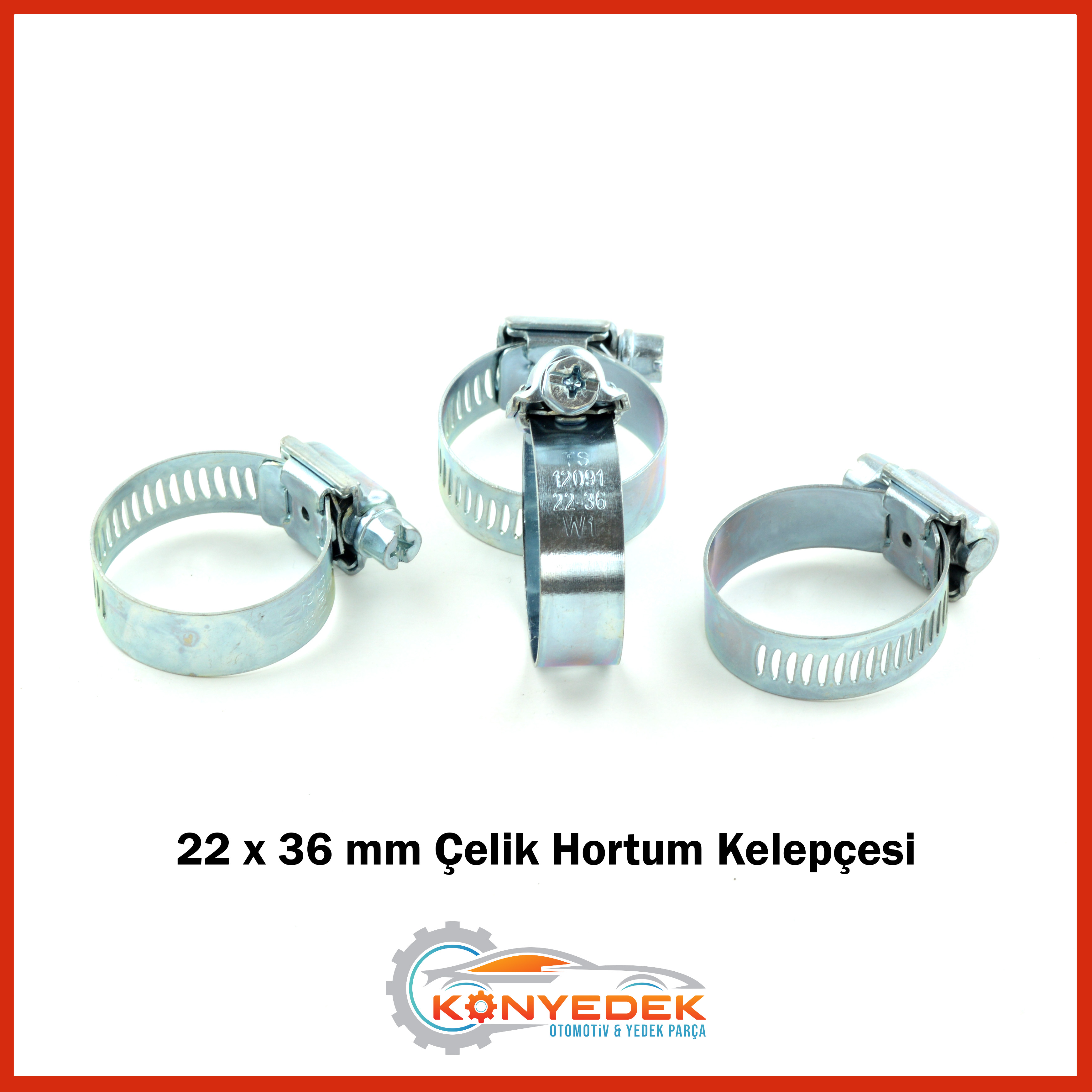 22 x 36 mm Hortum Kelepçesi
