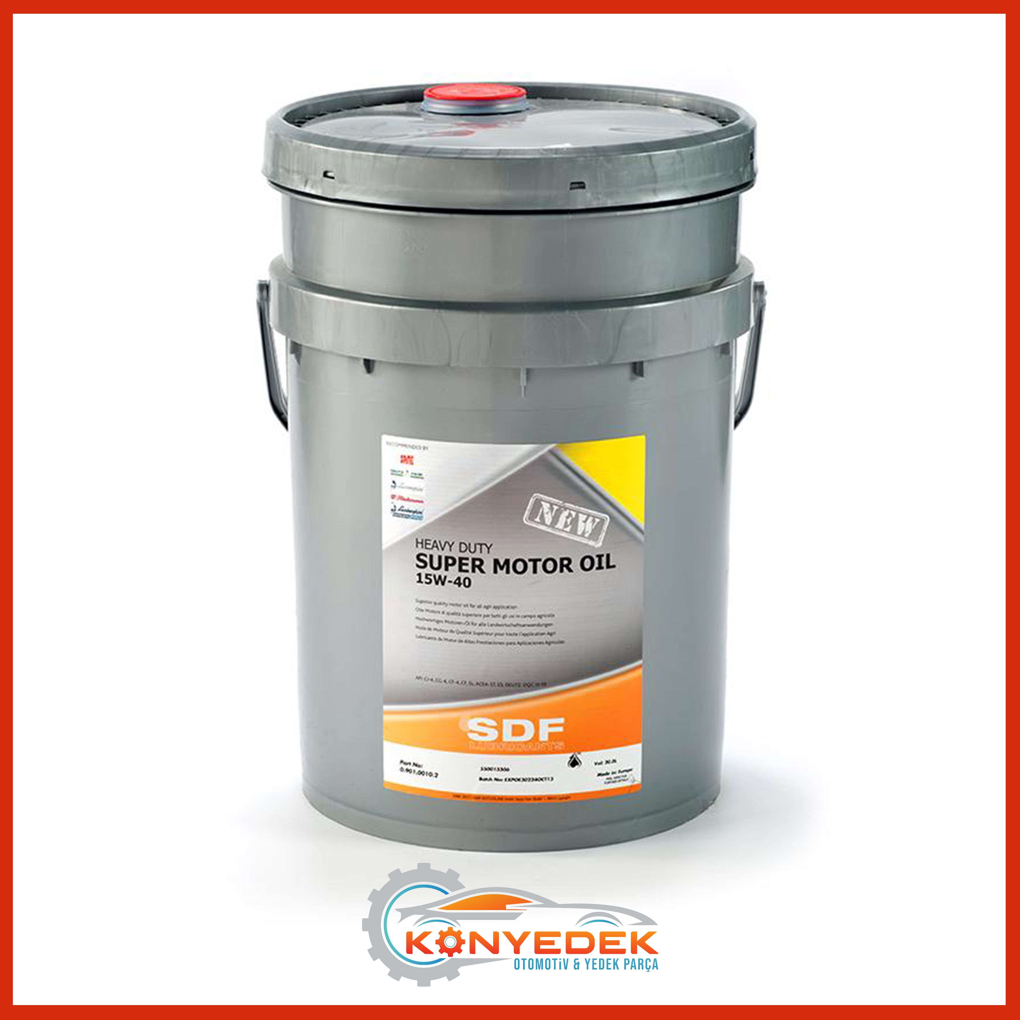 SDF 15W-40 Motor Yağı 20 Litre 0.901.0013.2 