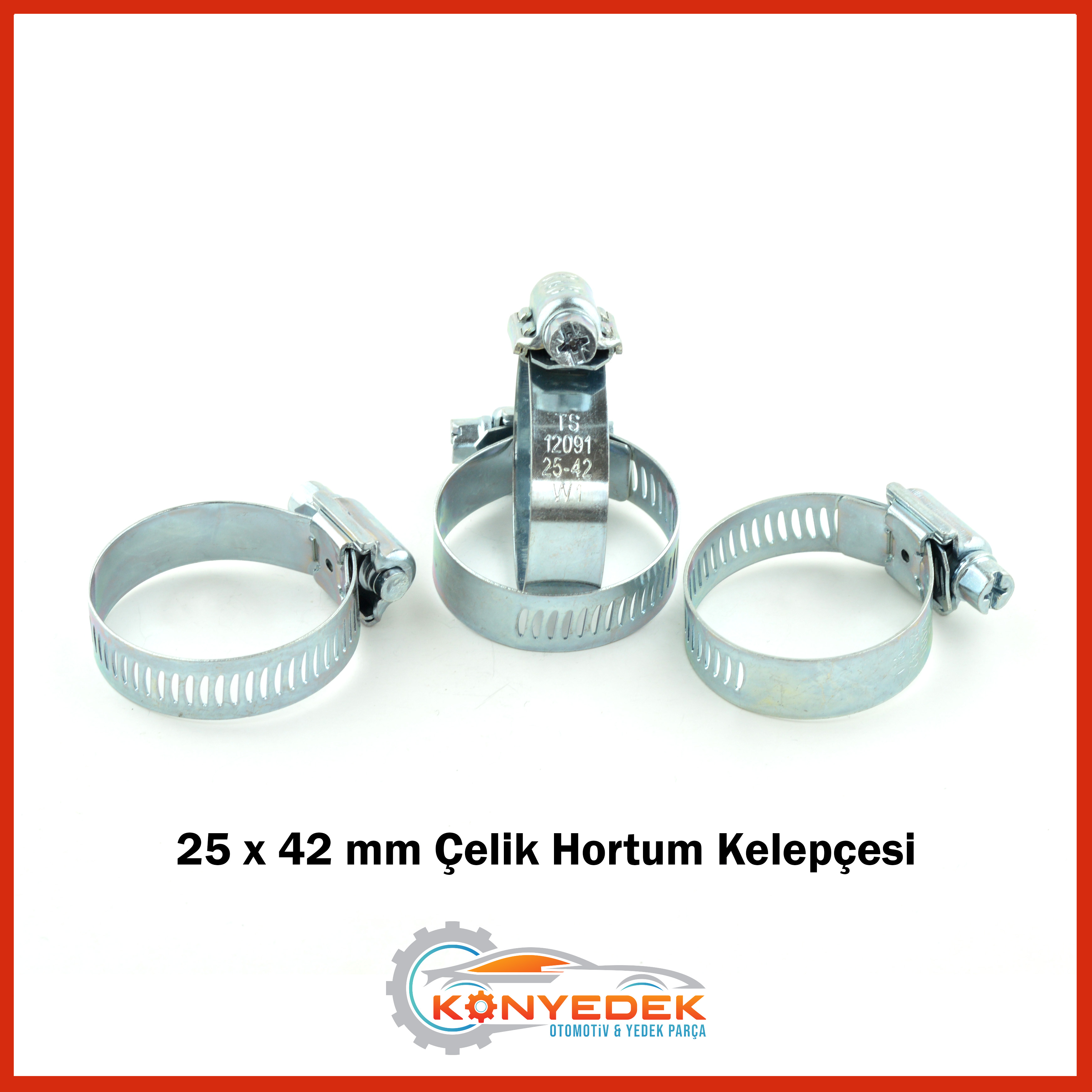 25 x 42 mm Hortum Kelepçesi