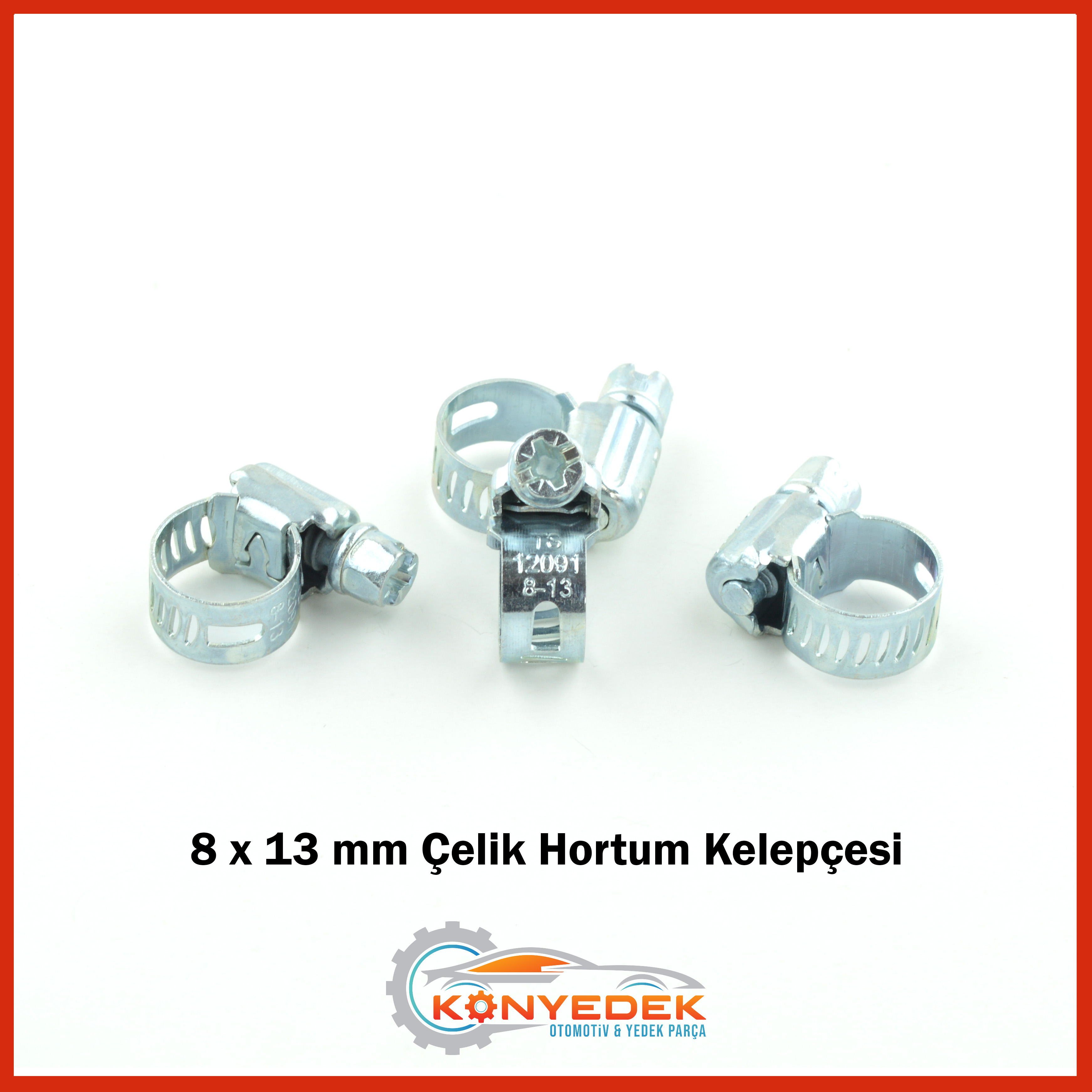 8 x 13 mm Hortum Kelepçesi