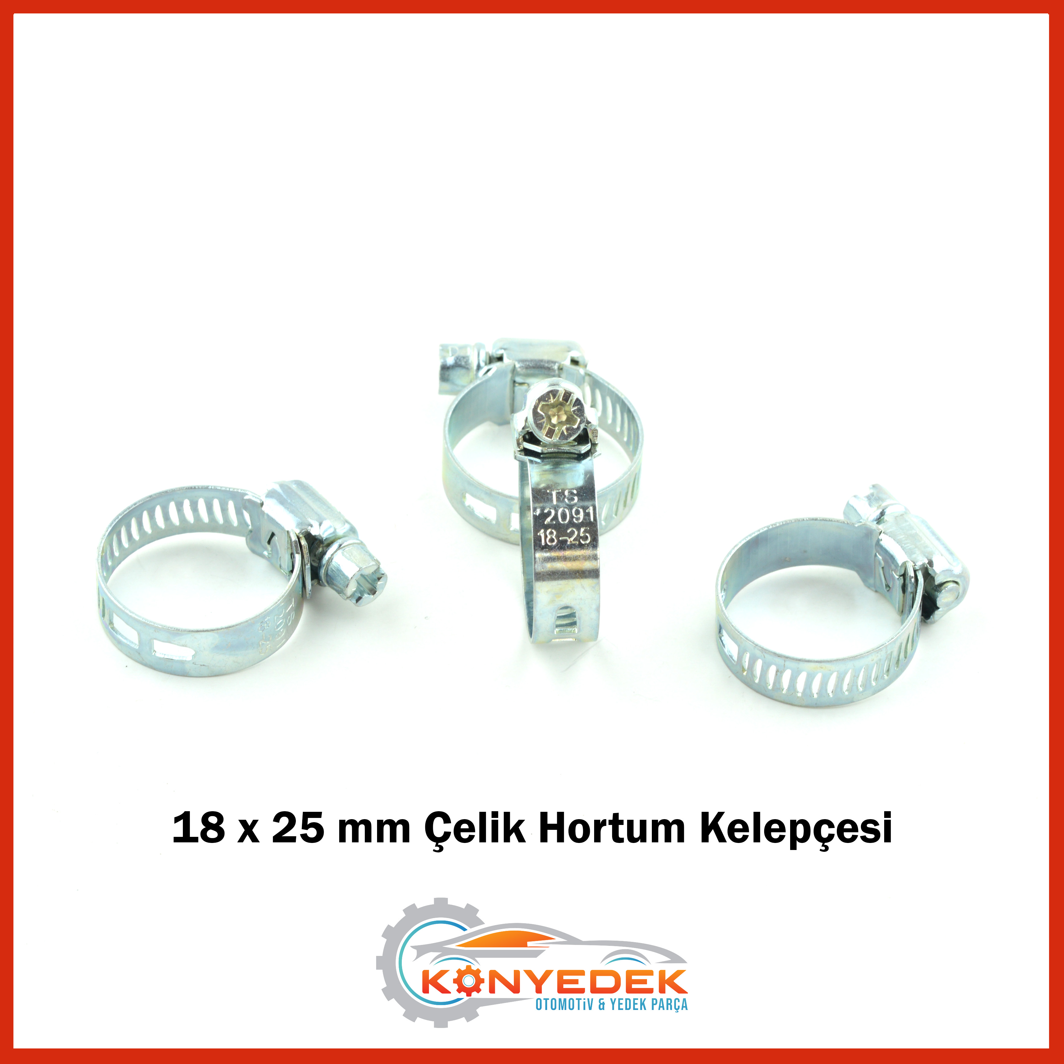 18 x 25 mm Hortum Kelepçesi