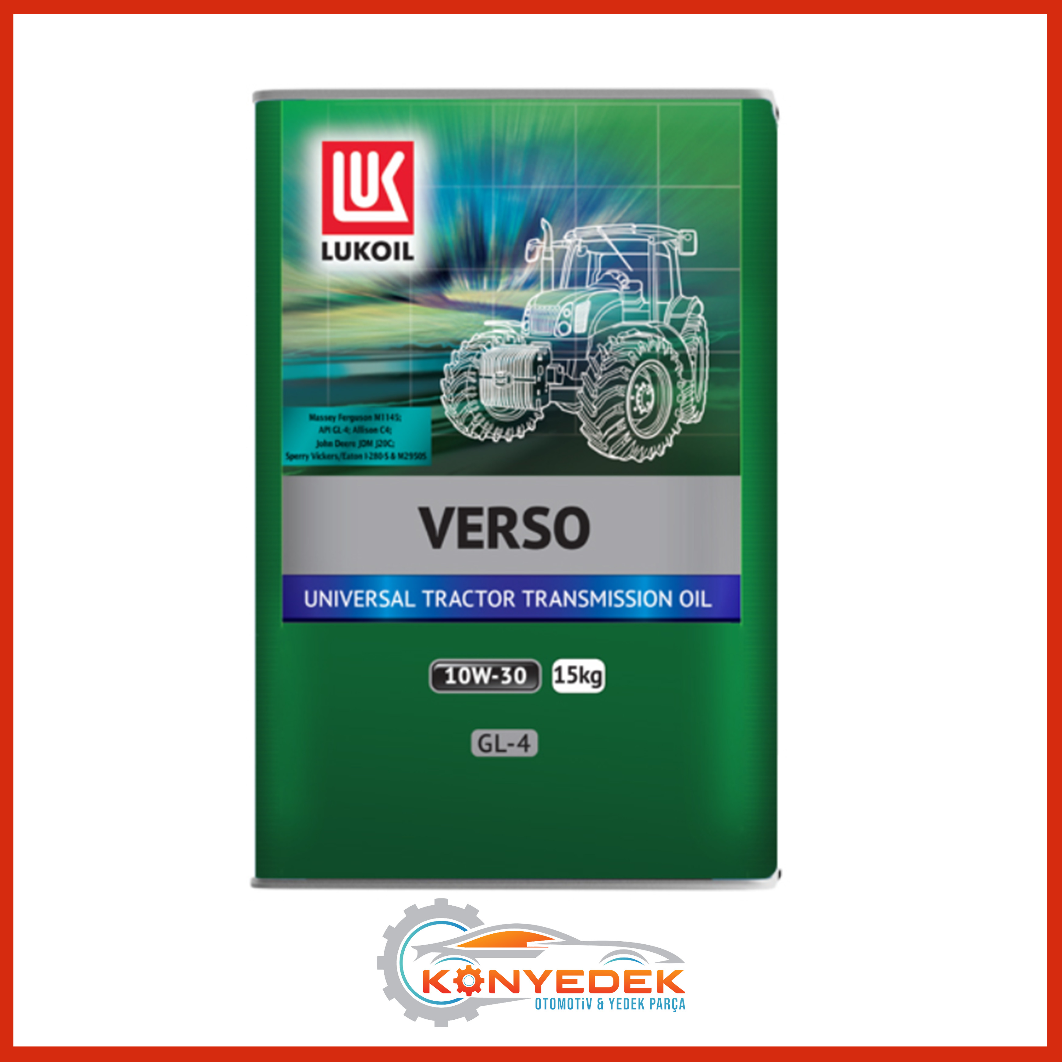 LUKOIL VERSO 10W-30 Şanzıman Yağı 15 Kg 460001020