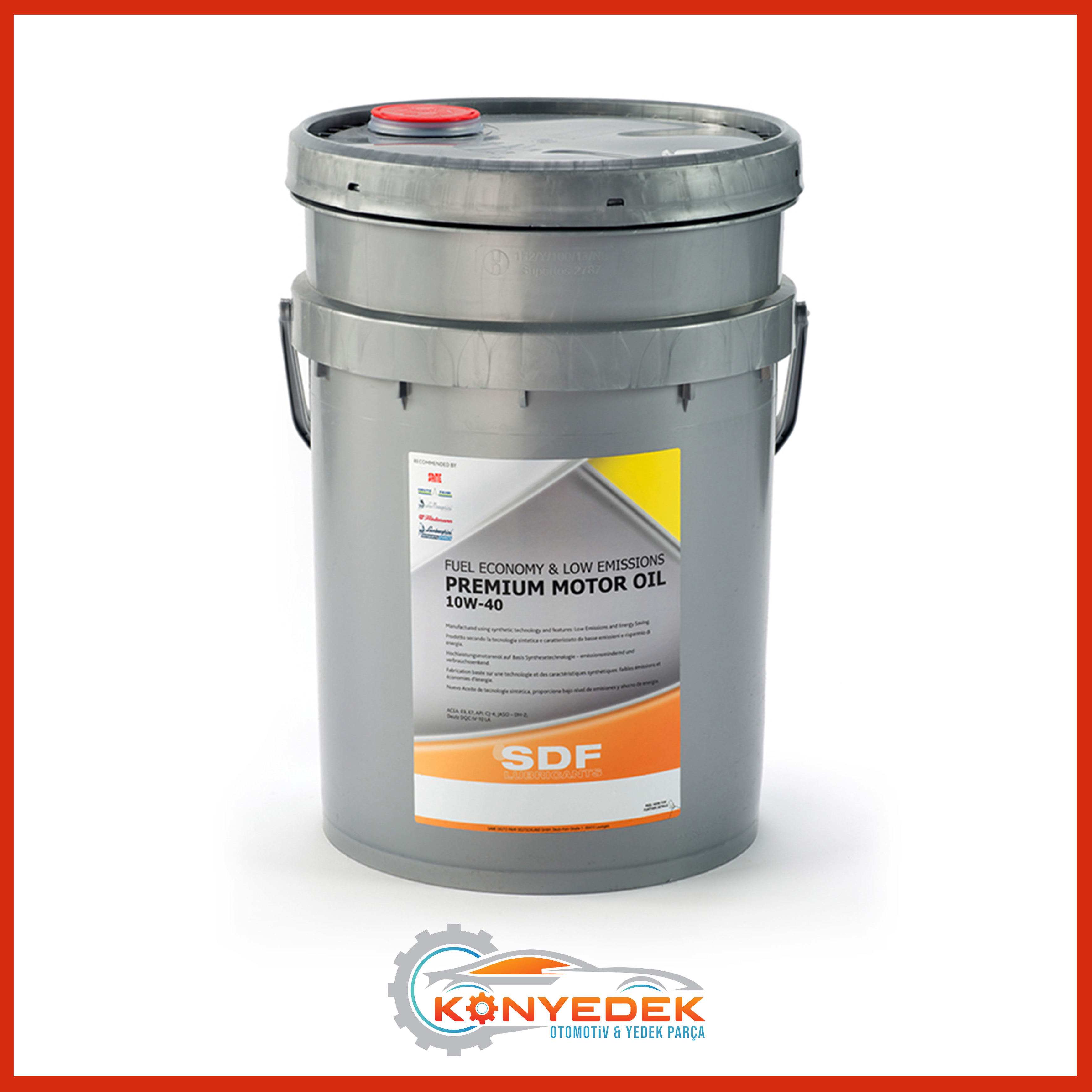 SDF 10W-40 Premium Motor Yağı  20 Litre 0.901.0014.2
