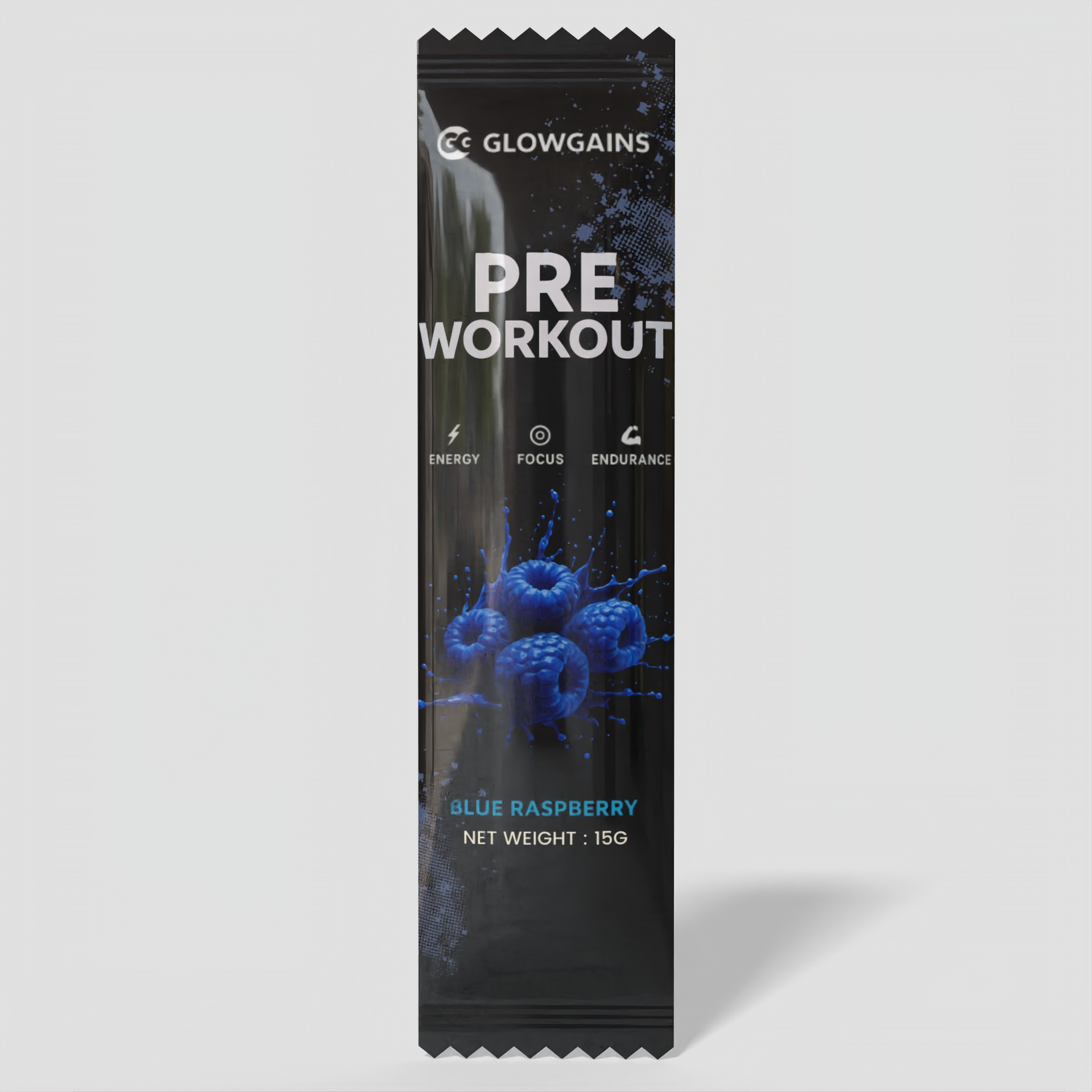 PreWorkout Sachets 15g Blue Raspberry