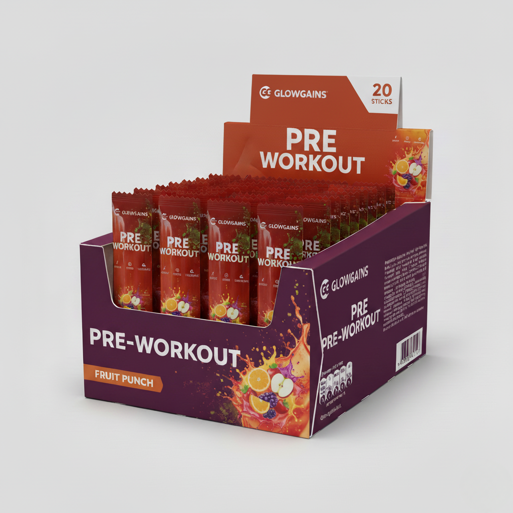 PreWorkout Sachets 15g Fruit Punch