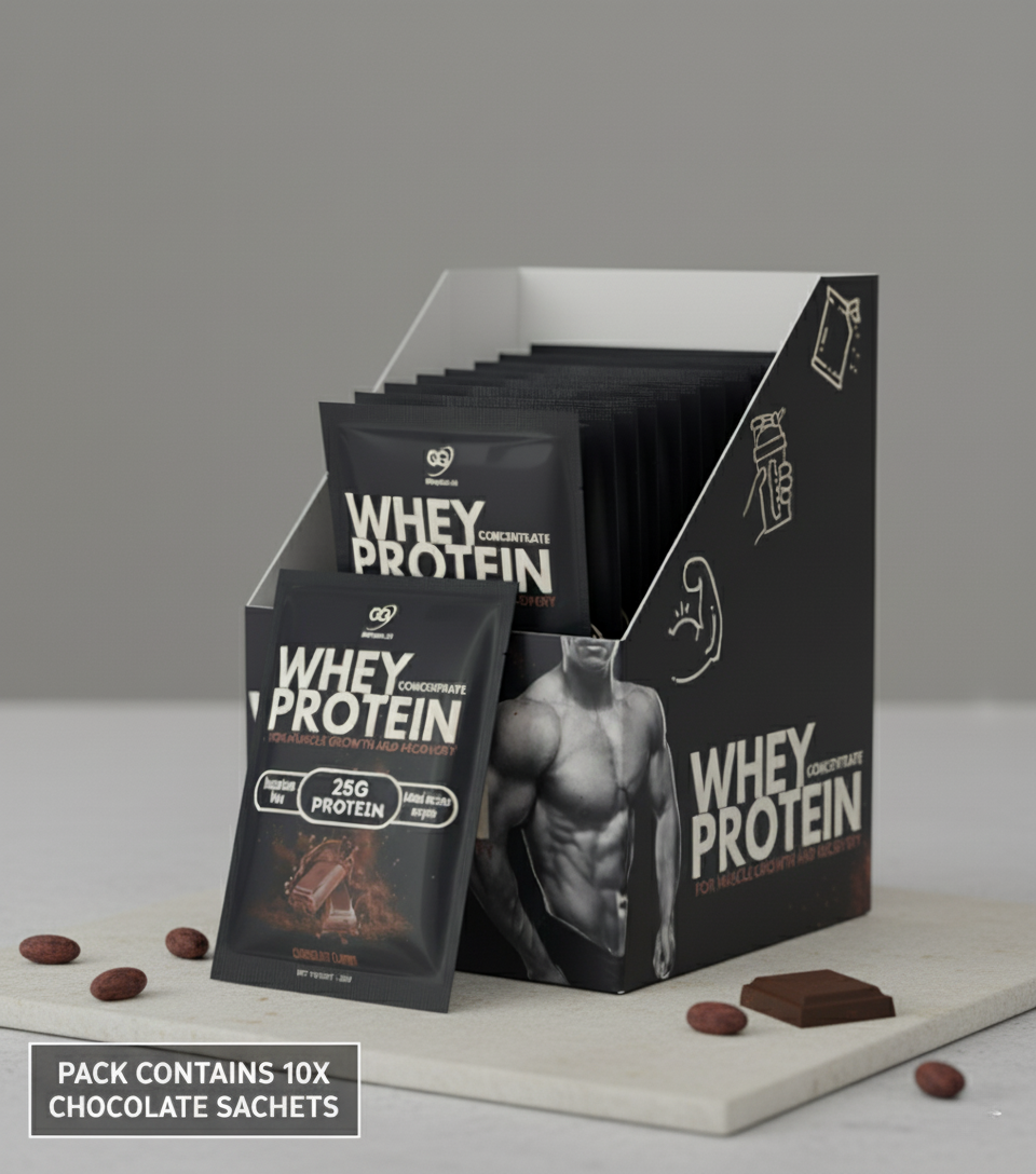 Whey Protein Sachets Chocolate Flavor