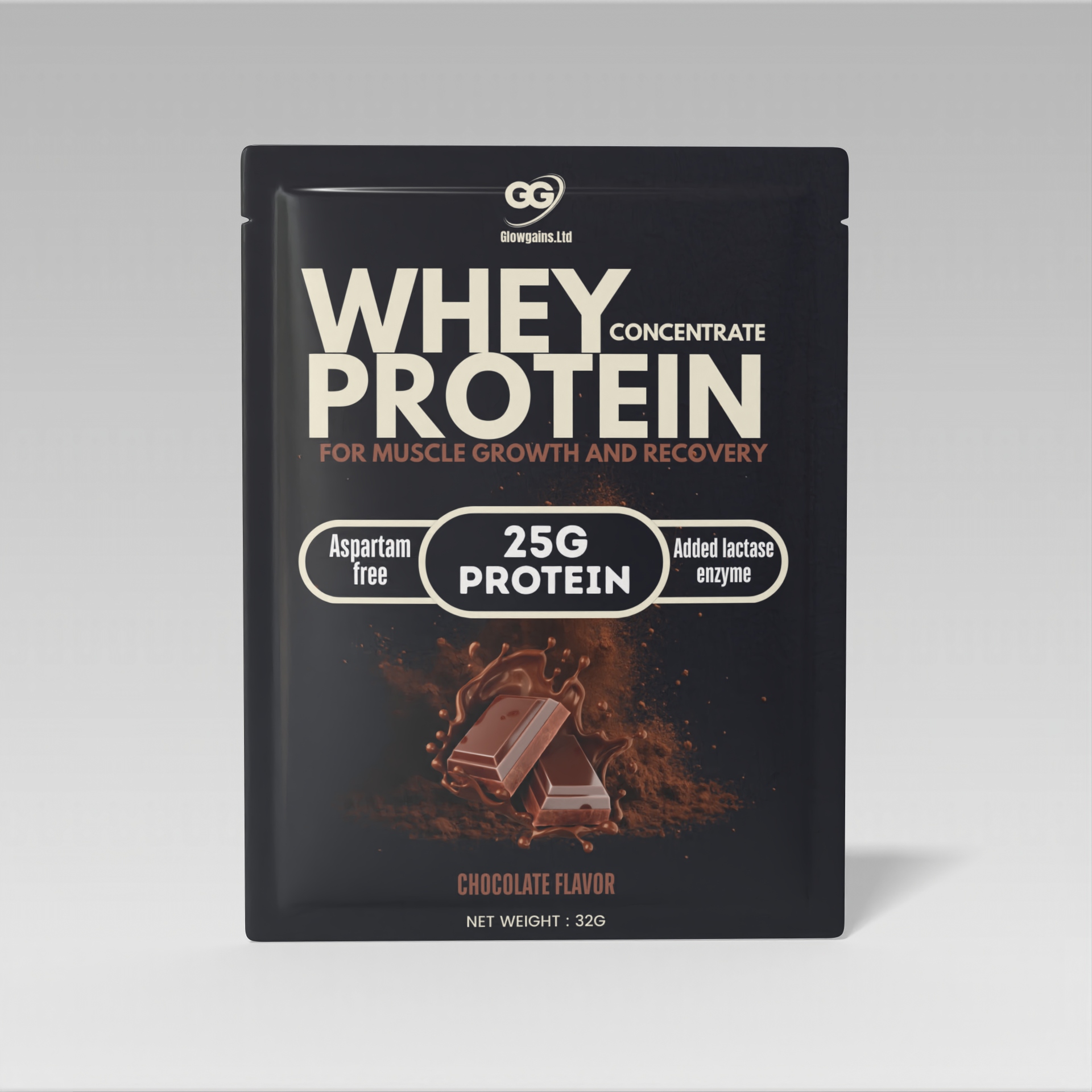 Whey Protein Sachets Chocolate Flavor