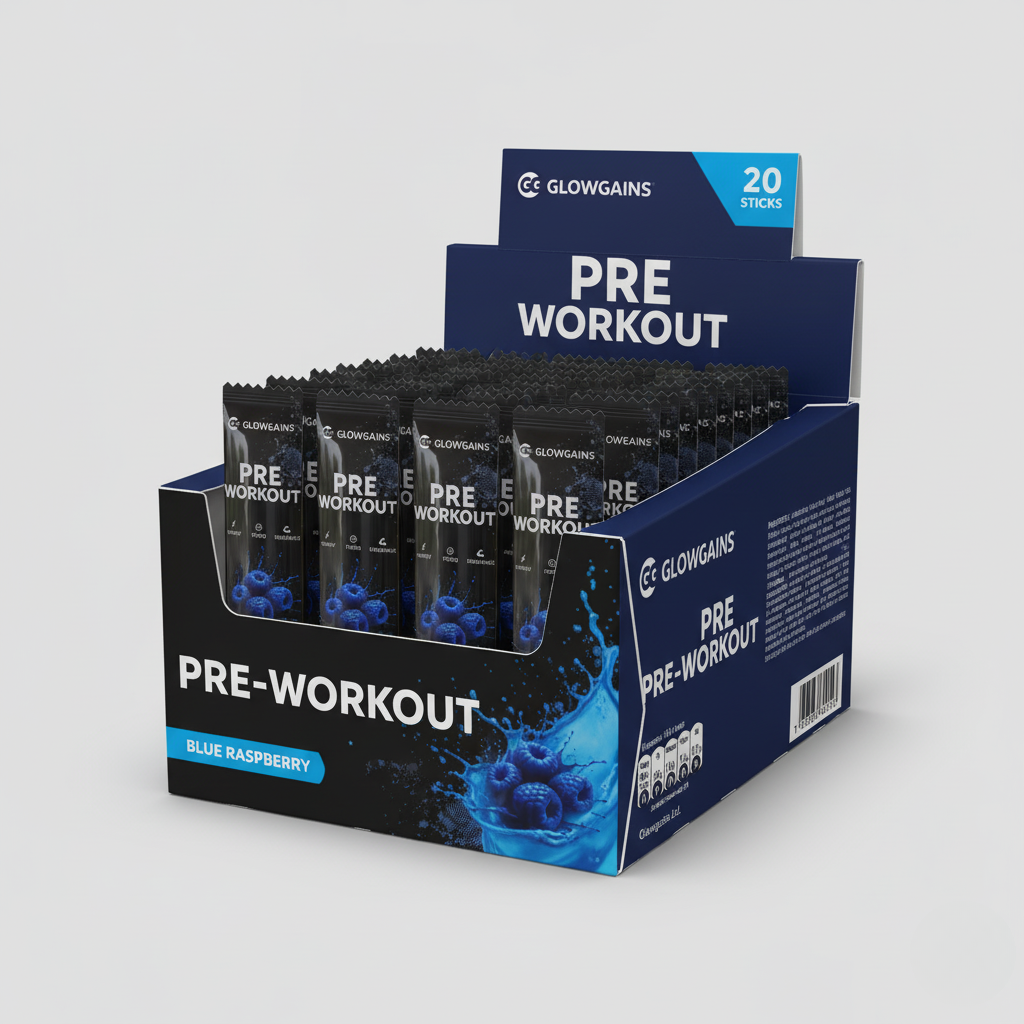 PreWorkout Sachets 15g Blue Raspberry