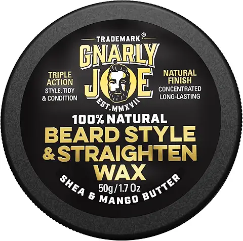 Gnarly Joe Beard Style & Straighten Wax