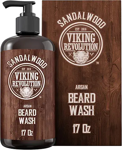 Viking Revolution Sandalwood Argan Beard Wash