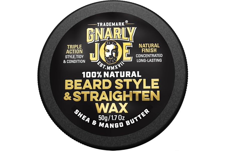 Gnarly Joe Beard Style & Straighten Wax