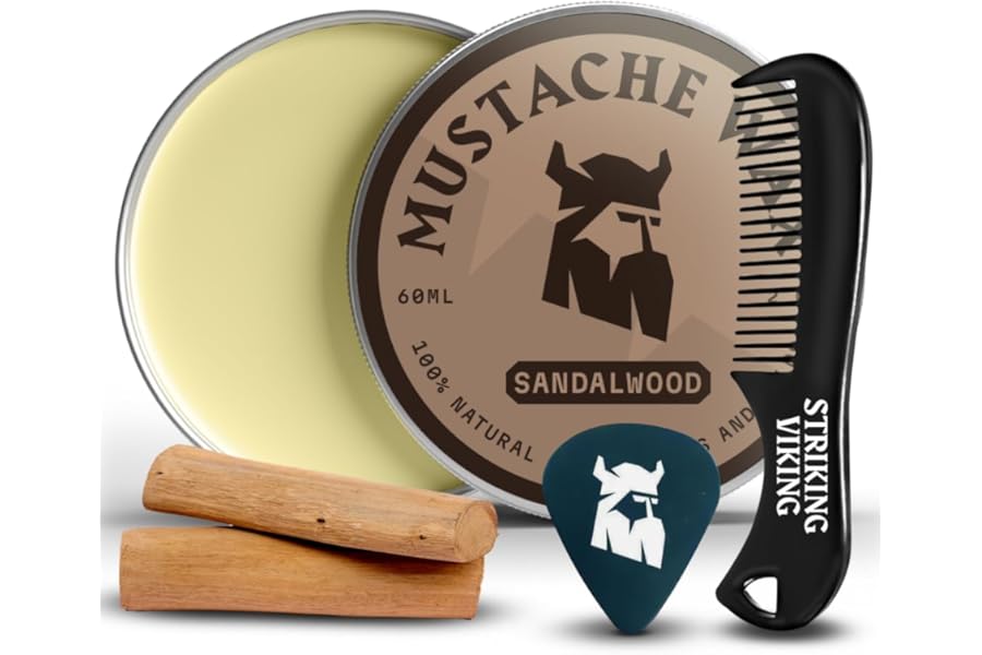 Mustache Wax Kit
