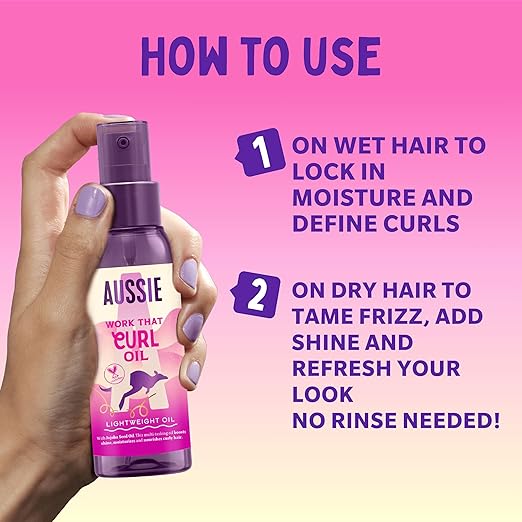 Aussie Work That Curl Oil