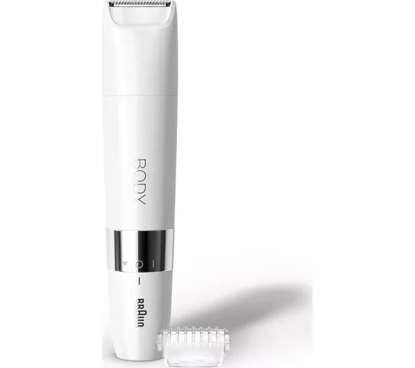 BRAUN BS1000 Body Mini Trimmer – White