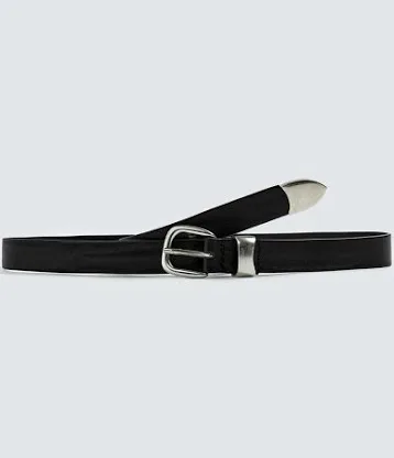 Black Leather Belt